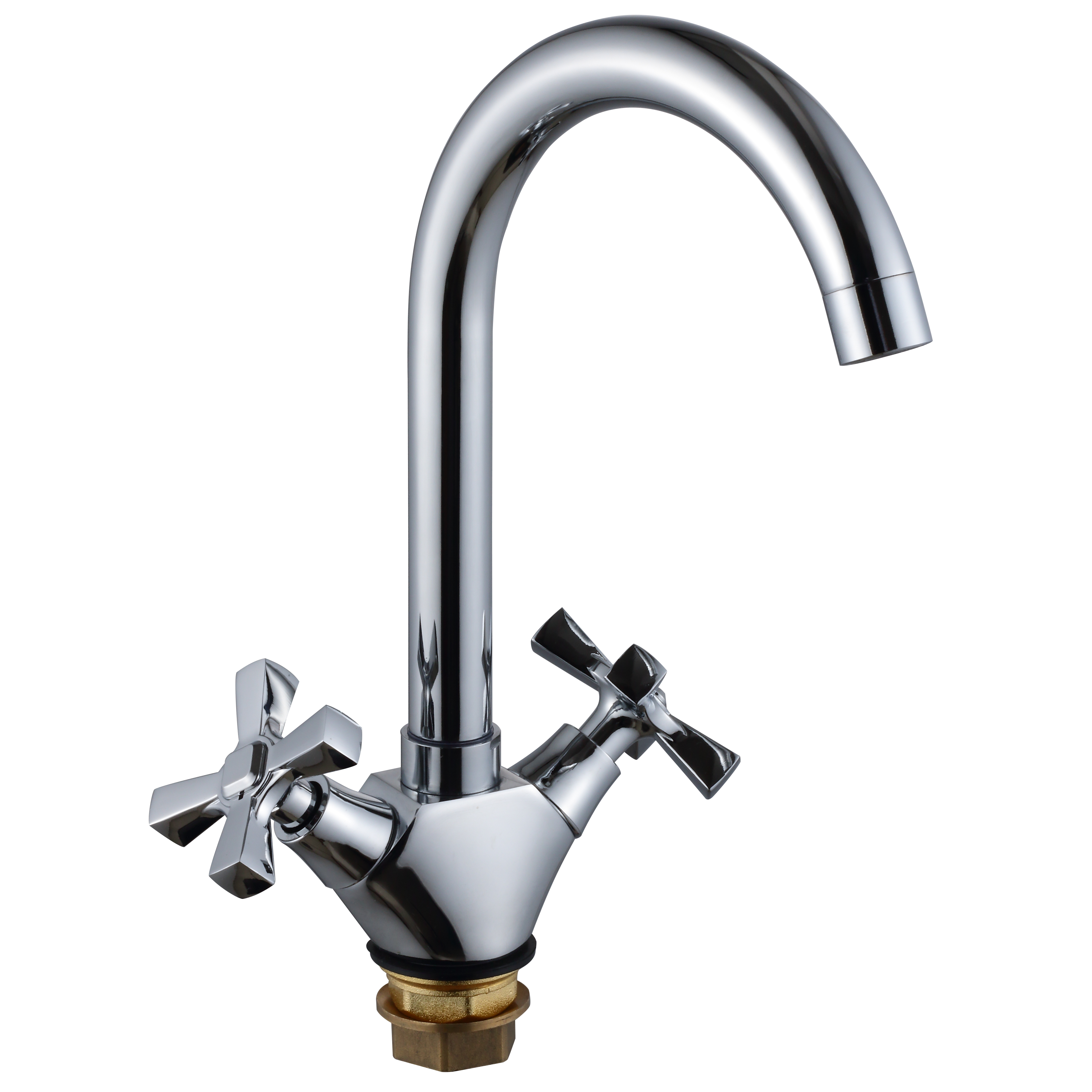 44014 Двухручный смеситель для кухни HANSEN  (10/1шт)