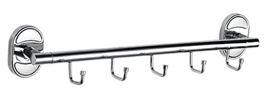 31016-5 П/держатель 5 крючка HANSEN (20/1шт)