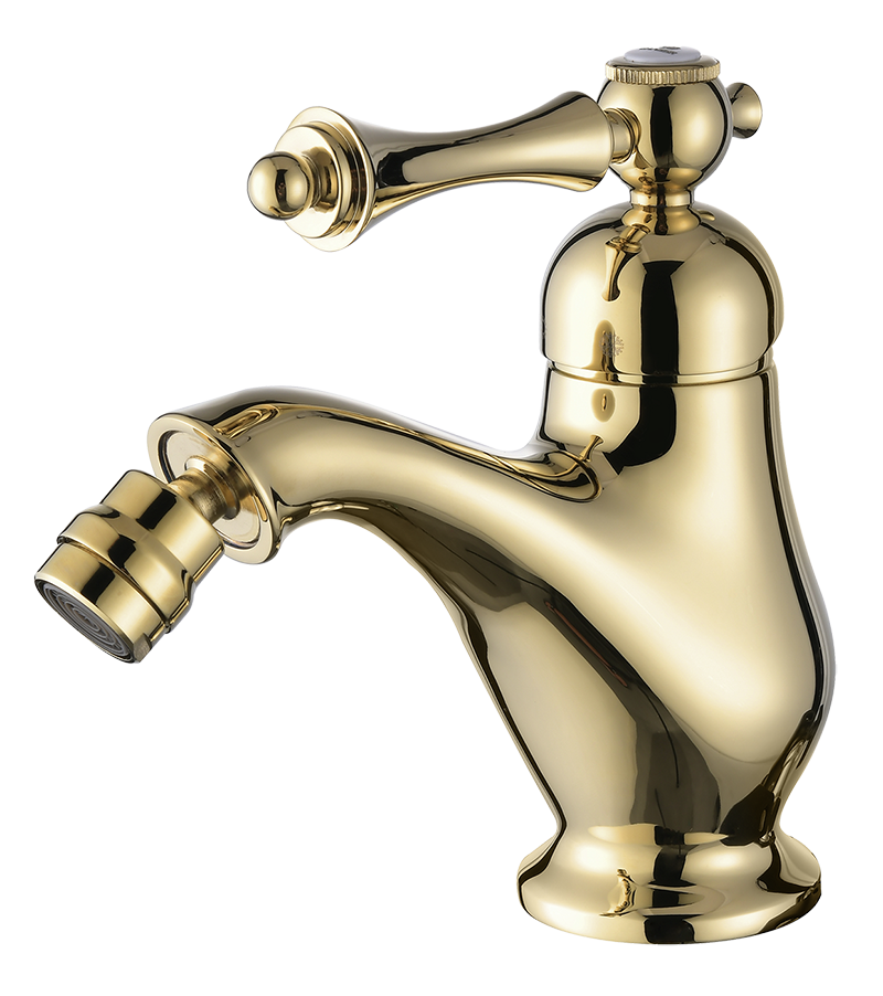 77112-E Смеситель для биде (ЗОЛОТО) "GANZER" (10/1шт)