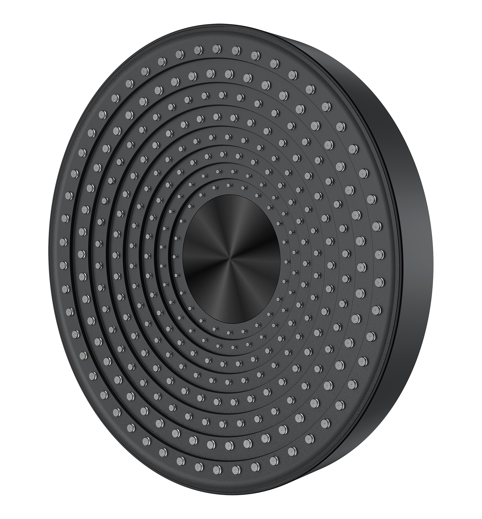 10529-C Тропическая лейка, круглая 30см (ЧЕРНЫЙ)  GANZER  (12/1шт)