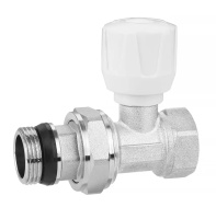 Вентиль для радиатора ПРЯМОЙ ВЕРХ. 1/2  ViEiR  (80/10шт).