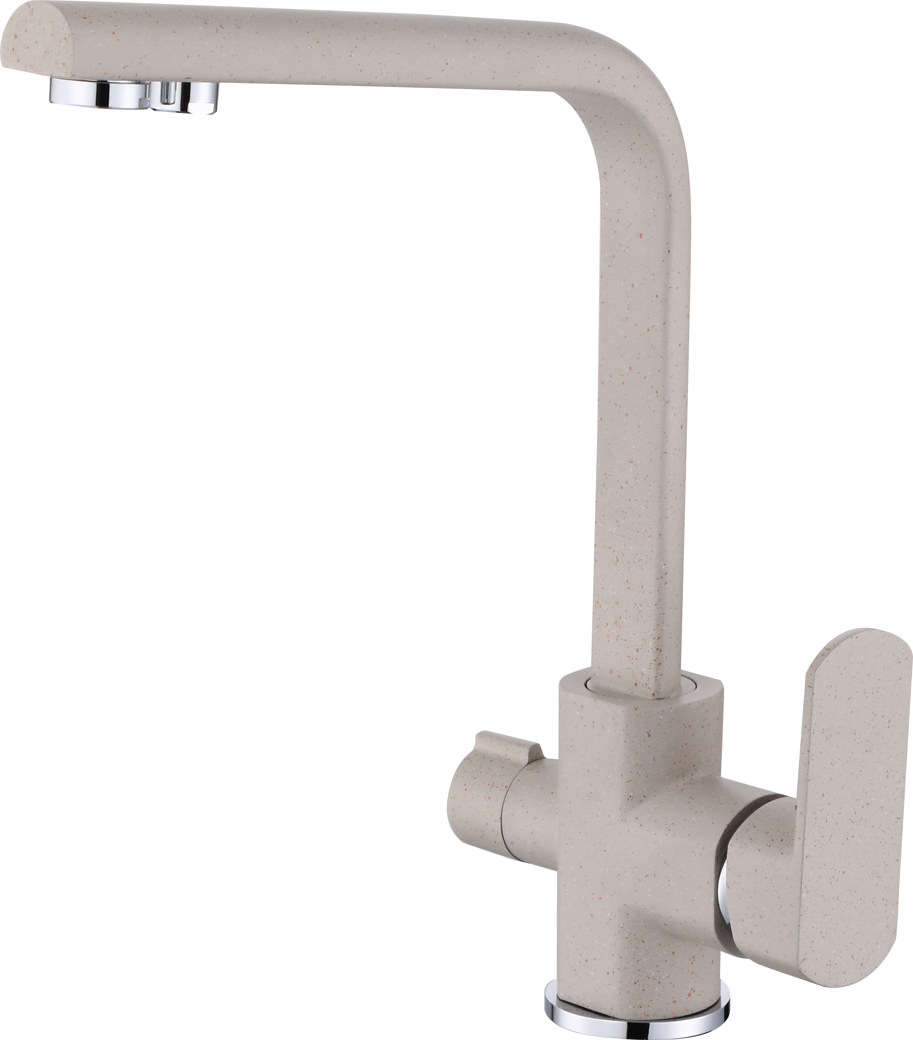 15084-A Смеситель  под. фильт (СВ. БЕЖ.) HANSEN  (10/1шт)