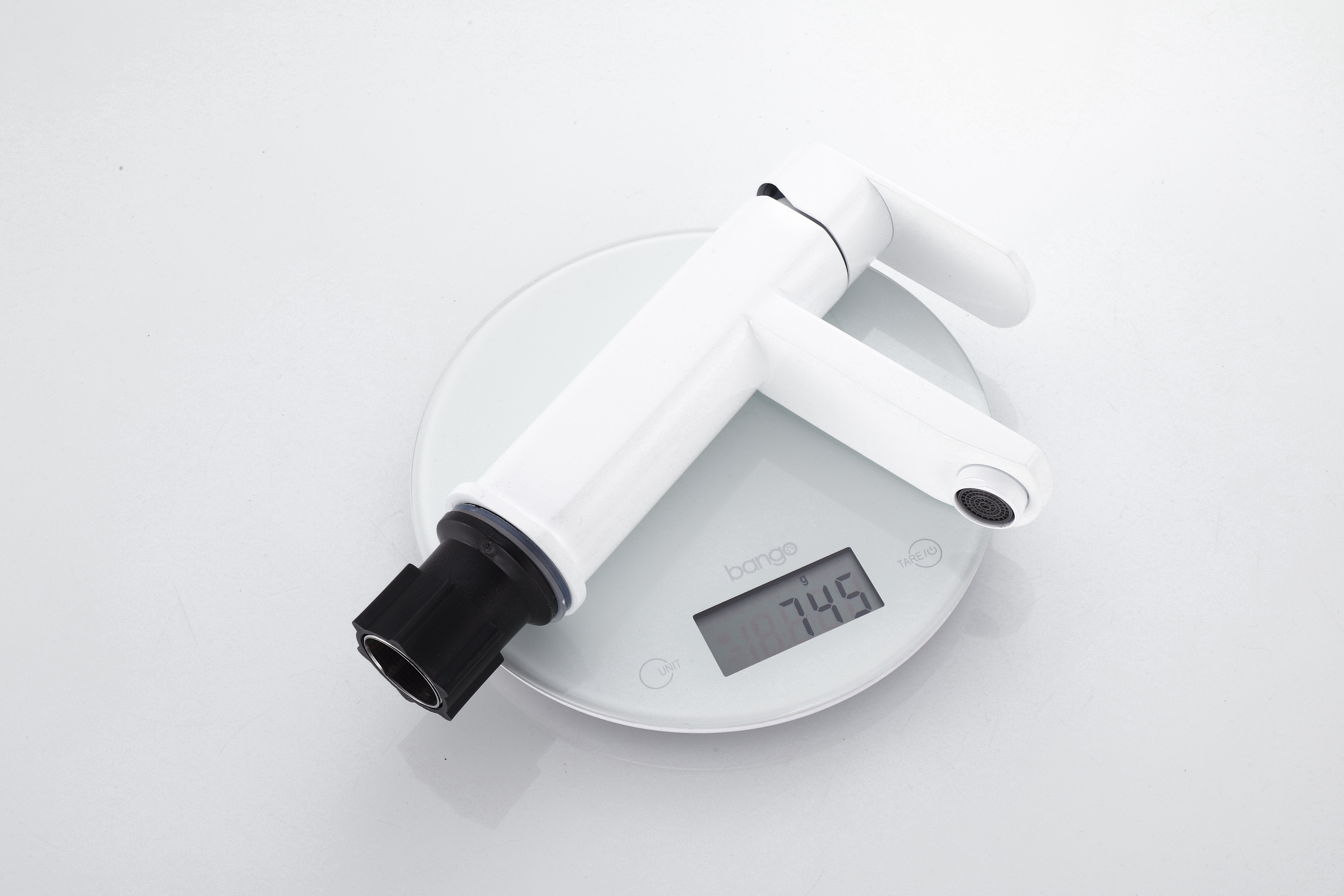 10304-F Смес. од. из НЕРЖ. для рак. (БЕЛЫЙ) HANSEN  (10/1шт)