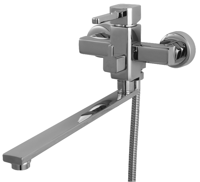 05041 Смеситель однорычажный для ванны "GANZER"  (8/1шт) Л/К