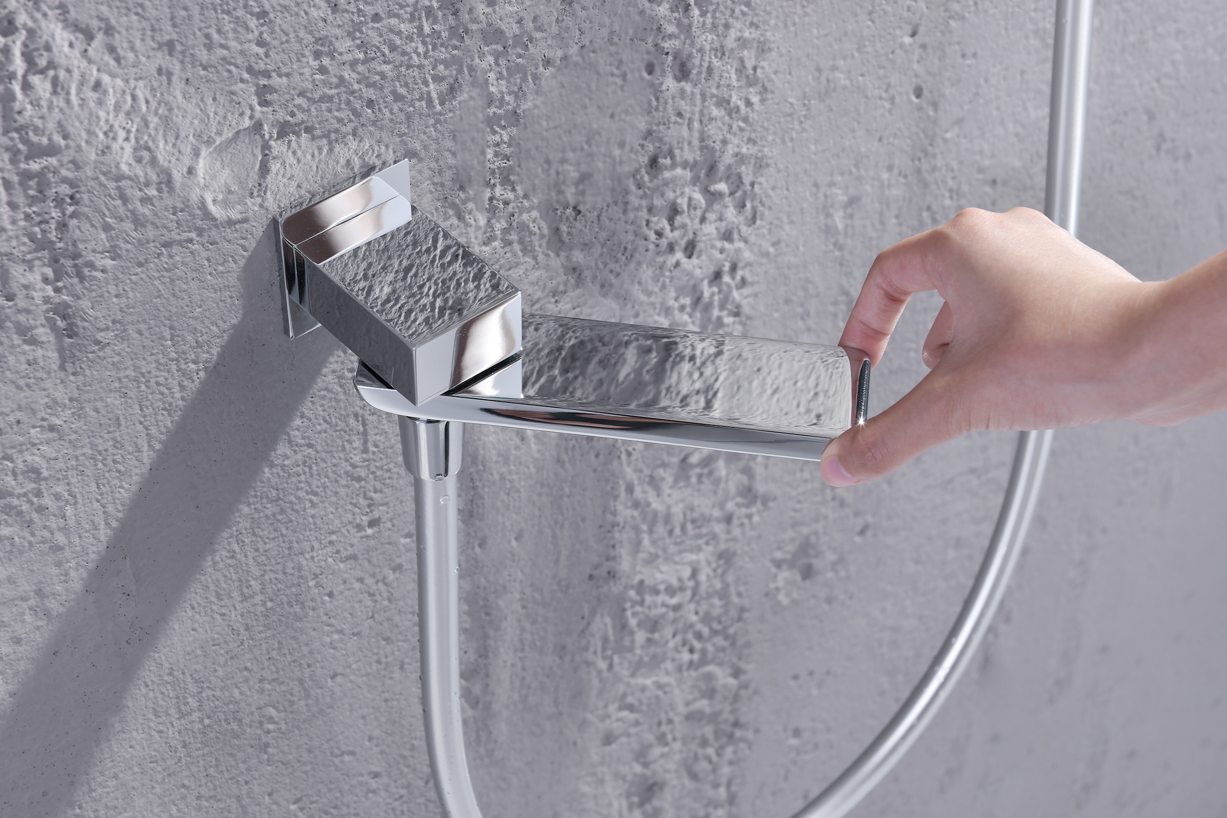 02165 Смеситель встраиваемый для душа с 3-функ. (ХРОМ) GANZER (6/1шт)