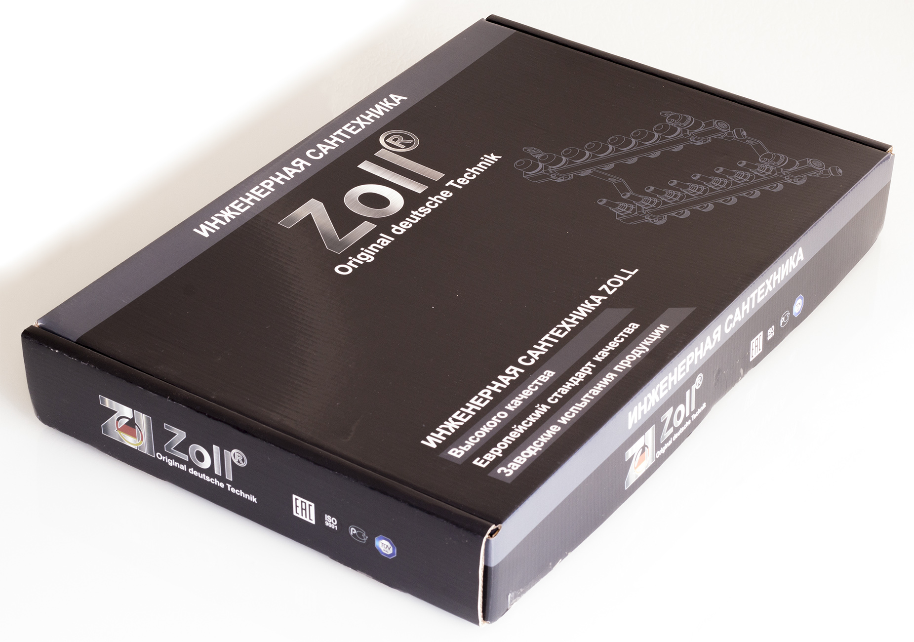 КОЛЛ. группа  ЗОЛЛ  с РАСХОД. с кр. (НЕРЖ)  1" х 9 ход (3/1шт) Т