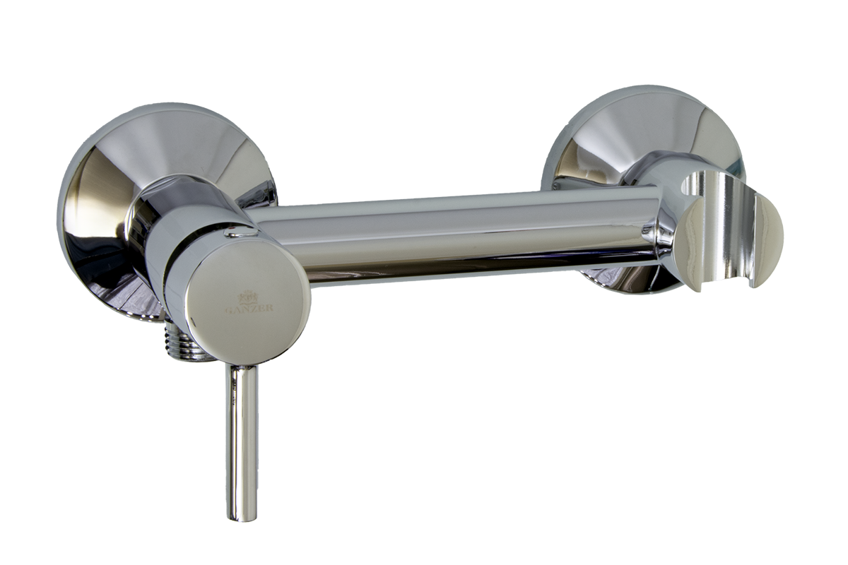 12202 Смеситель для гиг. душа круглый GANZER  (20/1шт) Л/К