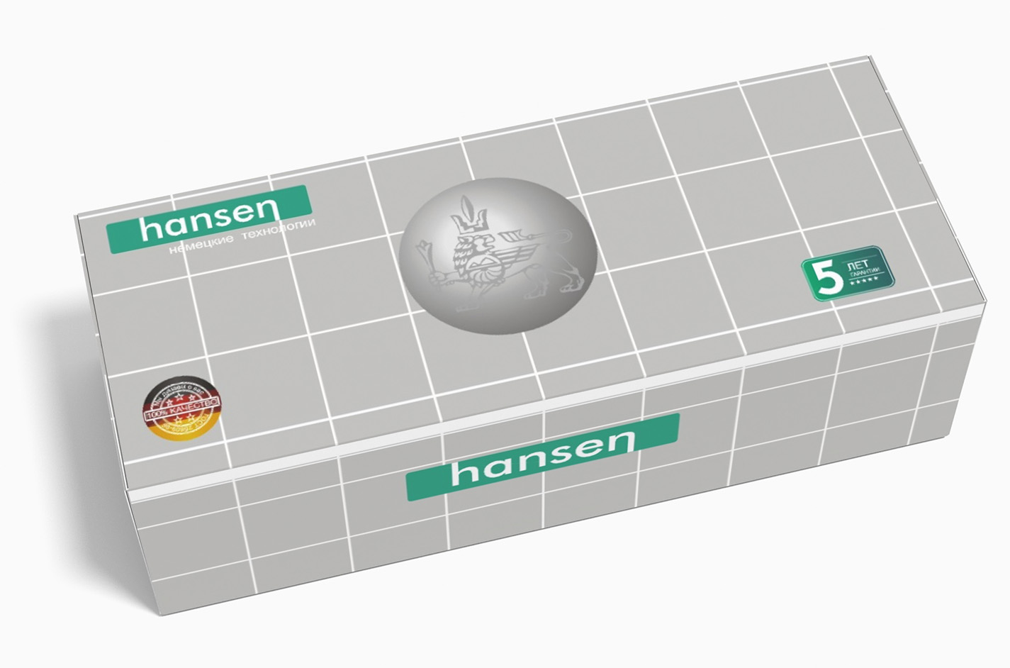 22099-C Смеситель для ванны (ЧЕРНЫЙ) латун HANSEN  (10/1шт)