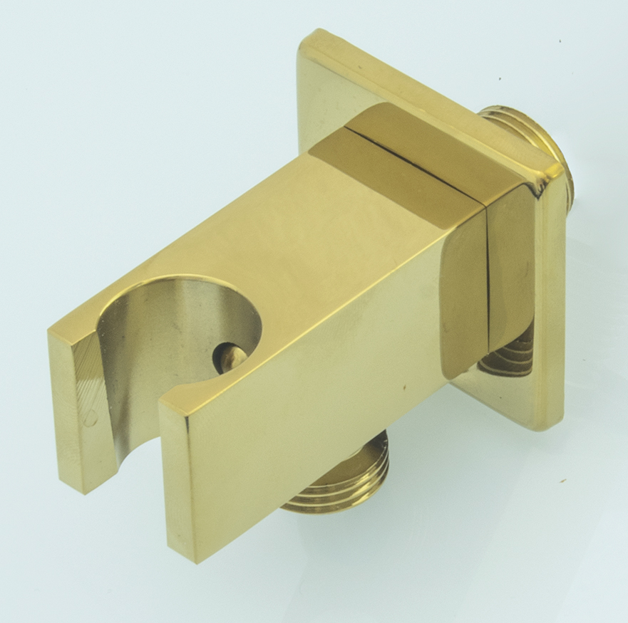 Выход/держ/клапан (квадрат ЗОЛОТО)  GANZER  (50/1шт)