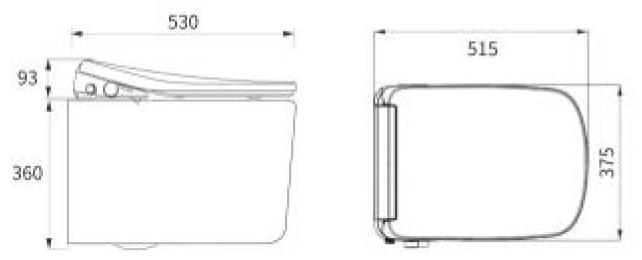 Инсталляция для подвесного СМАРТ унитаза (БЕЗ КНОПКИ)  GANZER