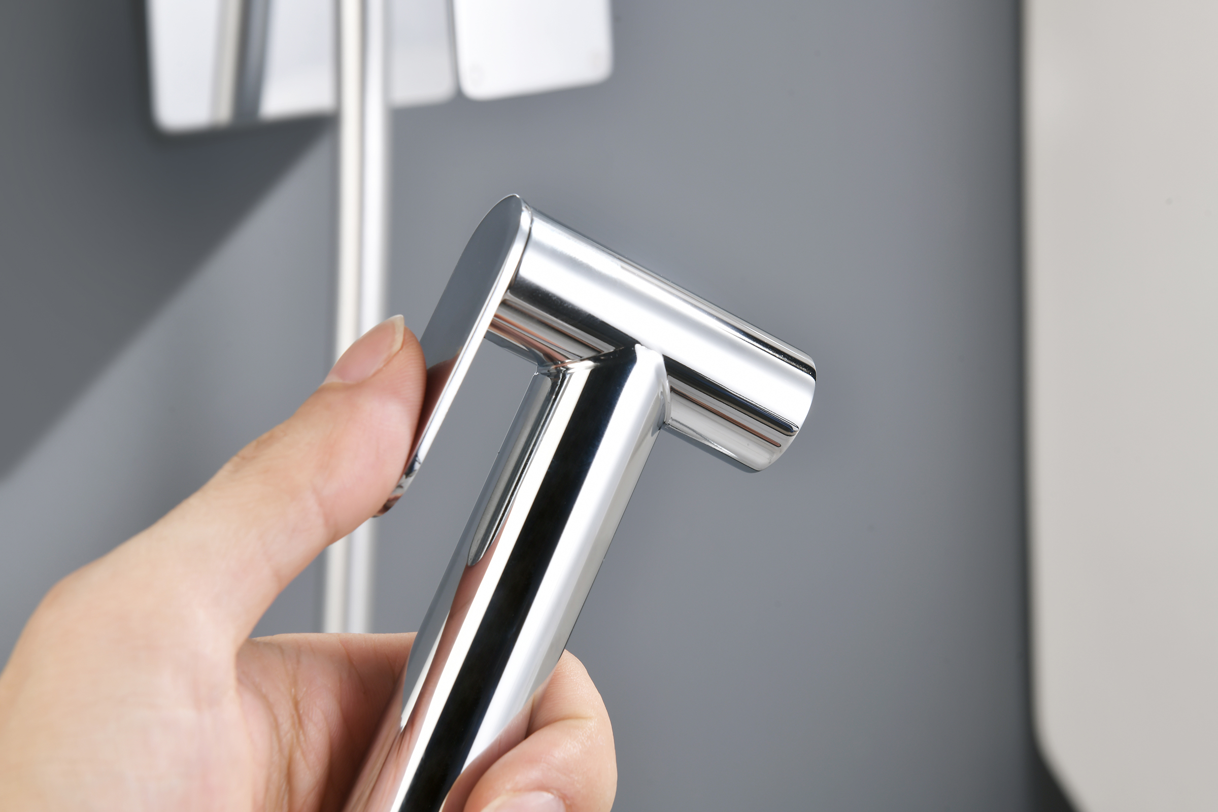 07157 Смеситель встраиваемый с ГИГ. душем (ХРОМ) GANZER (10/1шт)