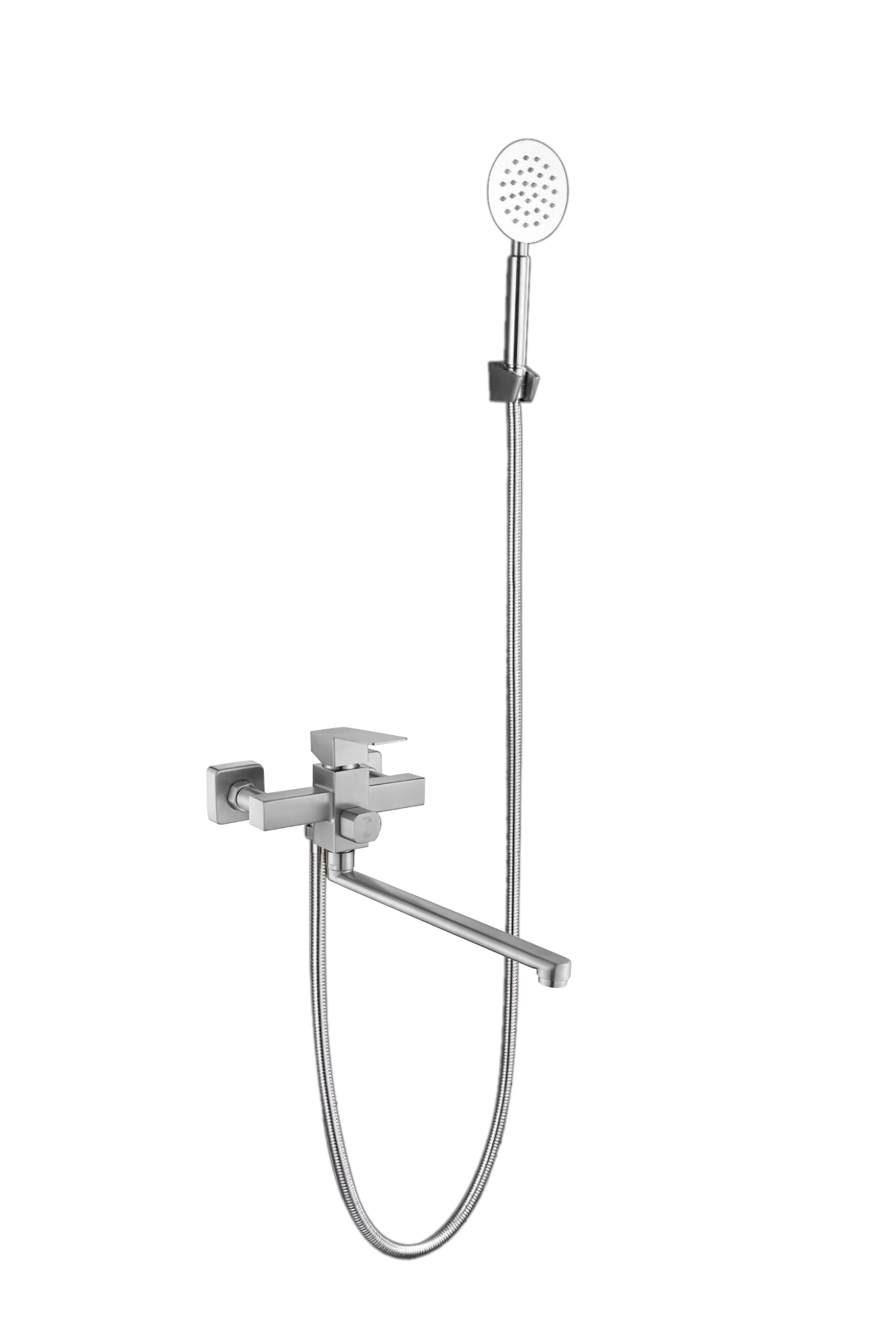 25304-G Смес. од. из НЕРЖ. для ванны (САТИН) HANSEN  (8/1шт)