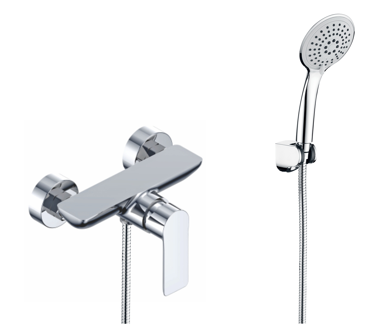 21052 Смеситель для душа "GANZER"  (8/1шт)  Л/К