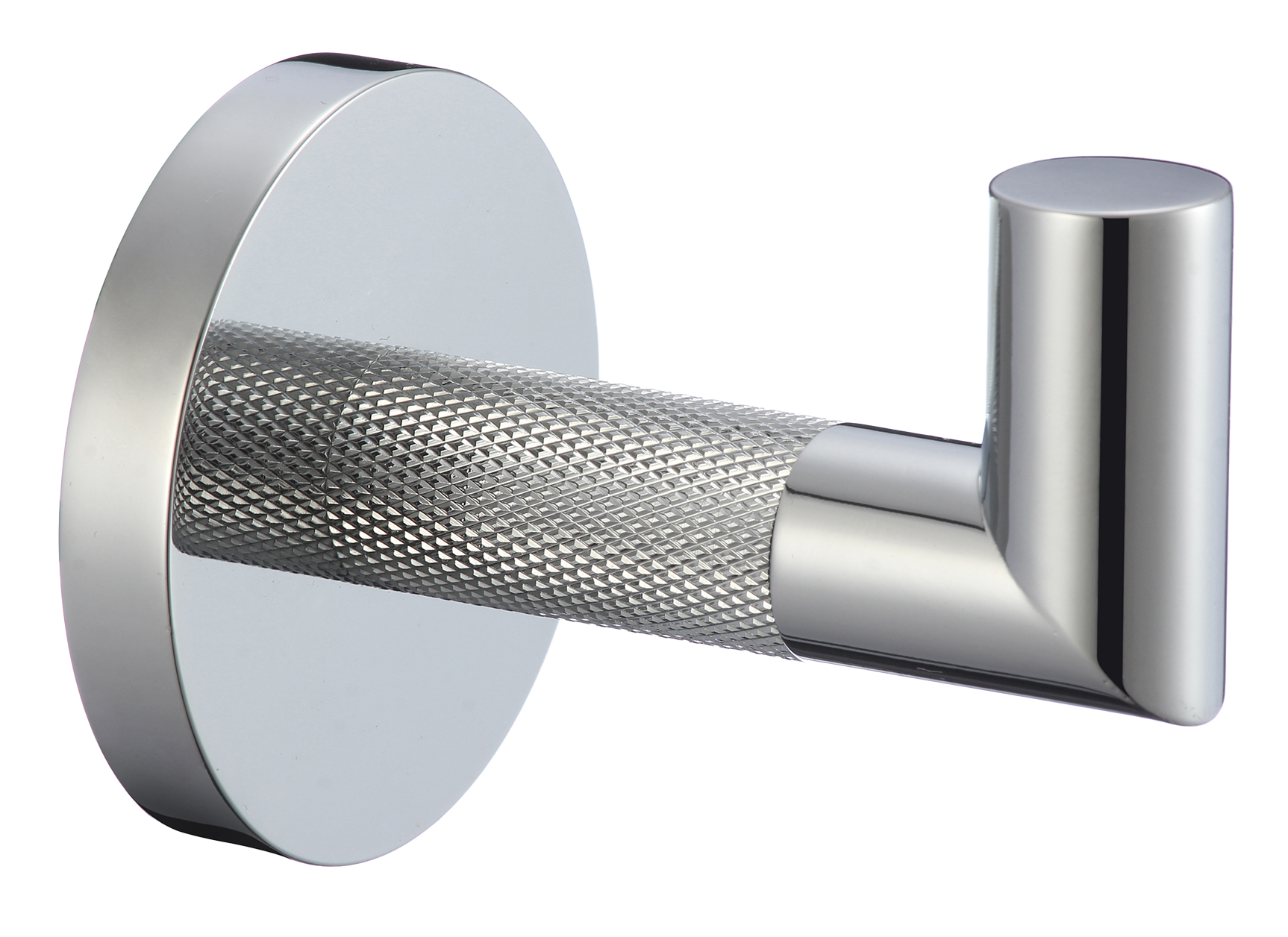 19551 Крючок одинарный для полотенца (ХРОМ) GANZER  (20/1шт)