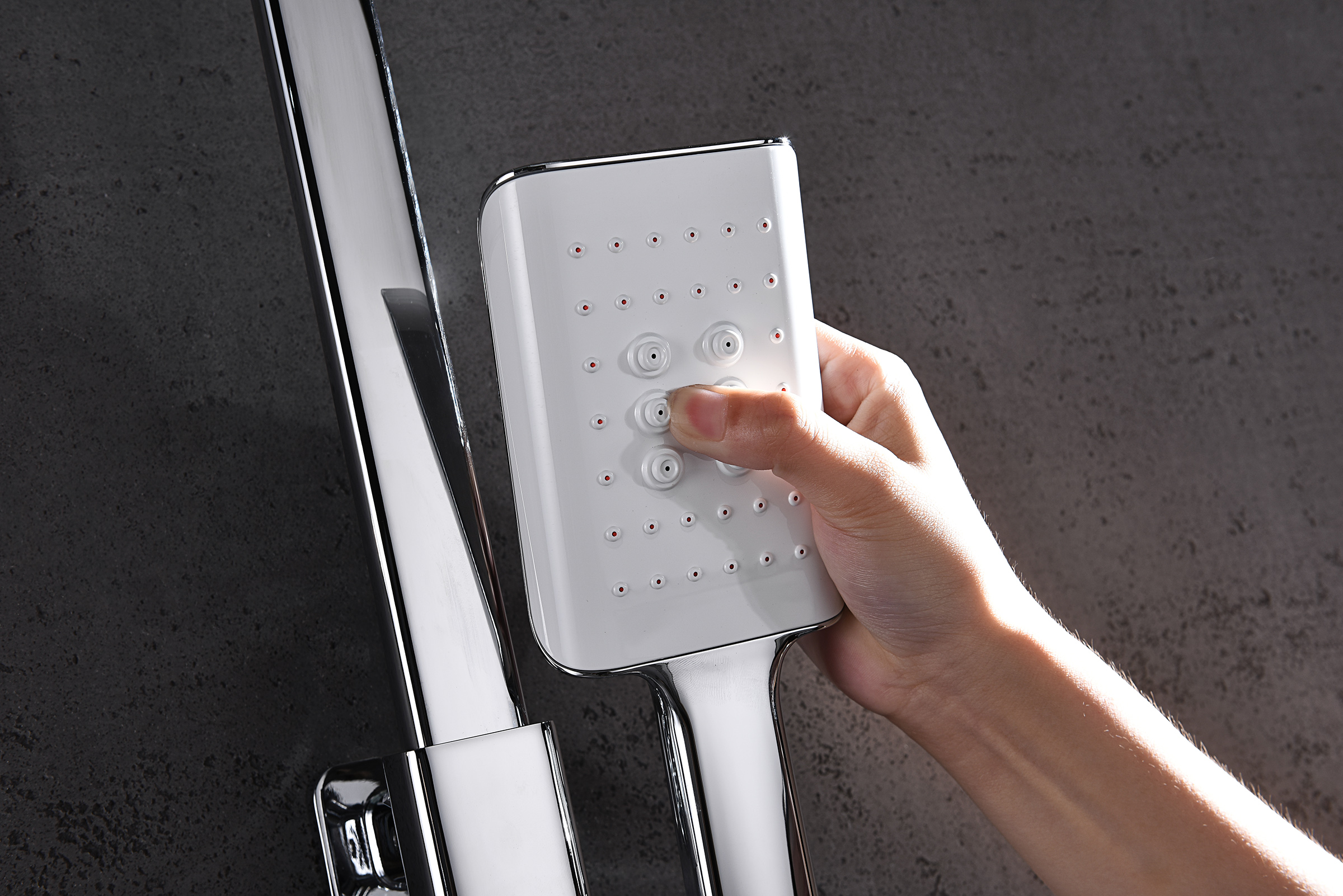 02162 Душевая система (ХРОМ) GANZER (5/1шт)