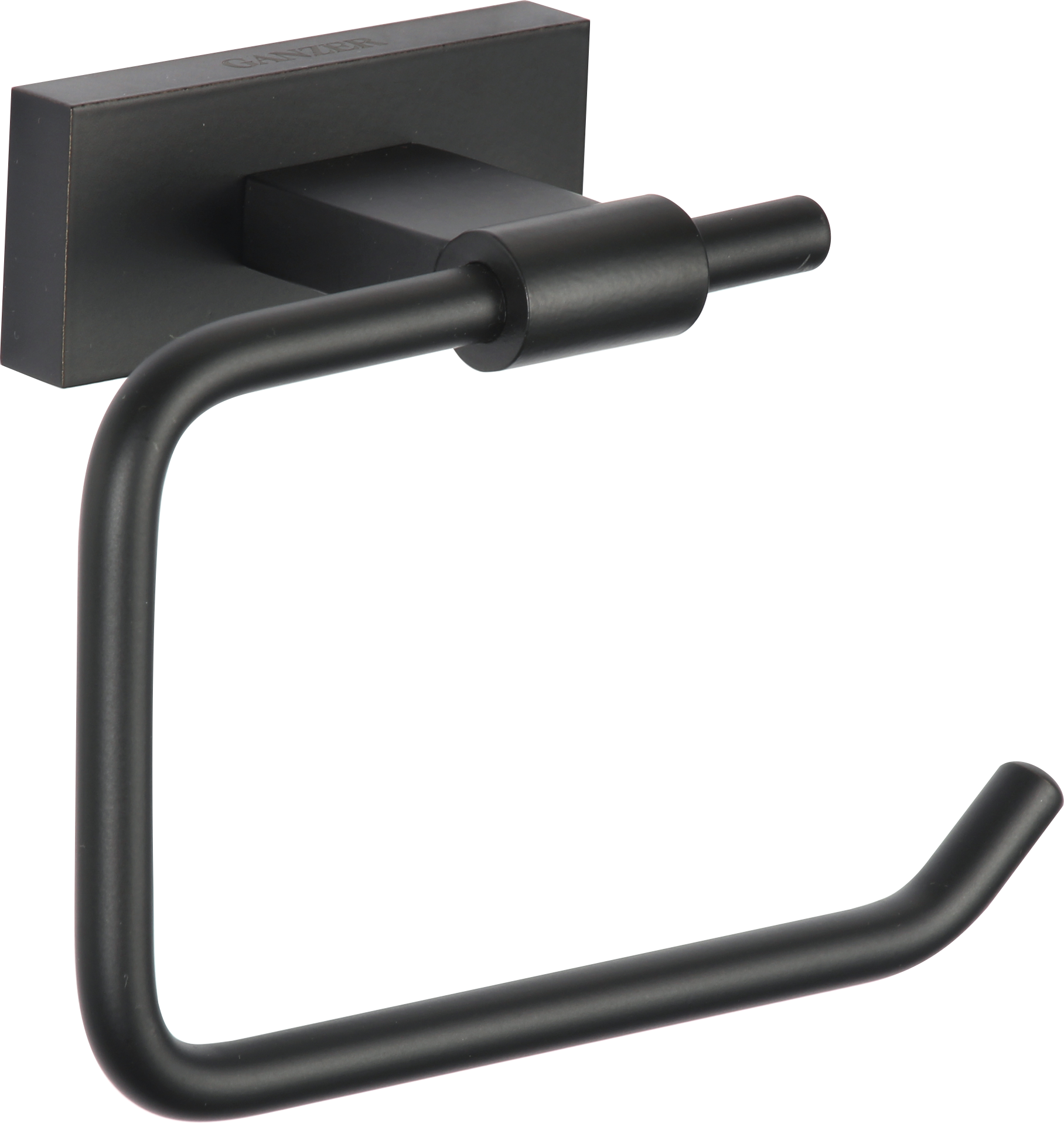 88033-C Б/держатель без крышки (ЧЕРНЫЙ) GANZER (20/1шт)