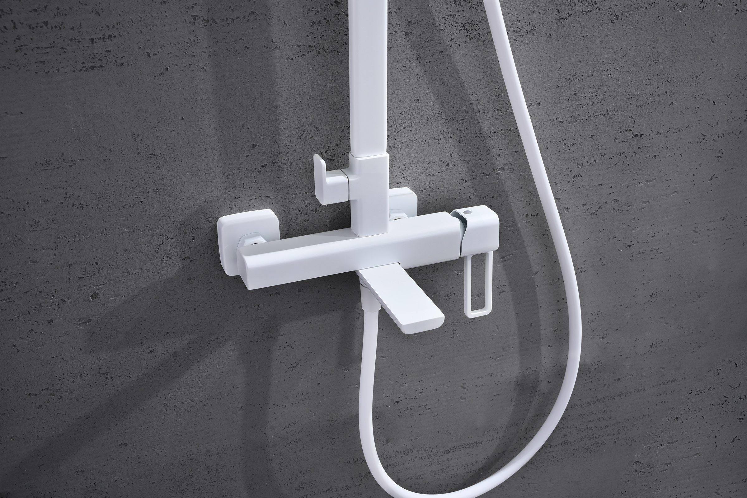 12163-F Душевая система (БЕЛЫЙ) GANZER (5/1шт)