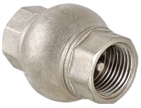 НИКЕЛЬ обратный клапан 1/2  ViEiR  (120/12шт)