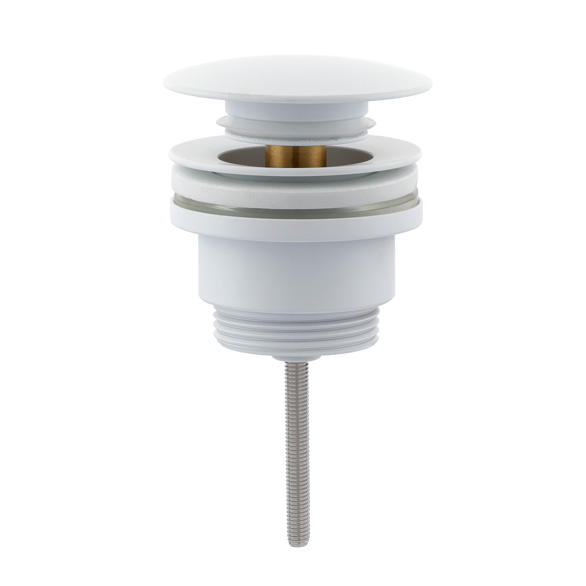 Донный клапан универсальный (БЕЛЫЙ)  GANZER  (50/1шт)