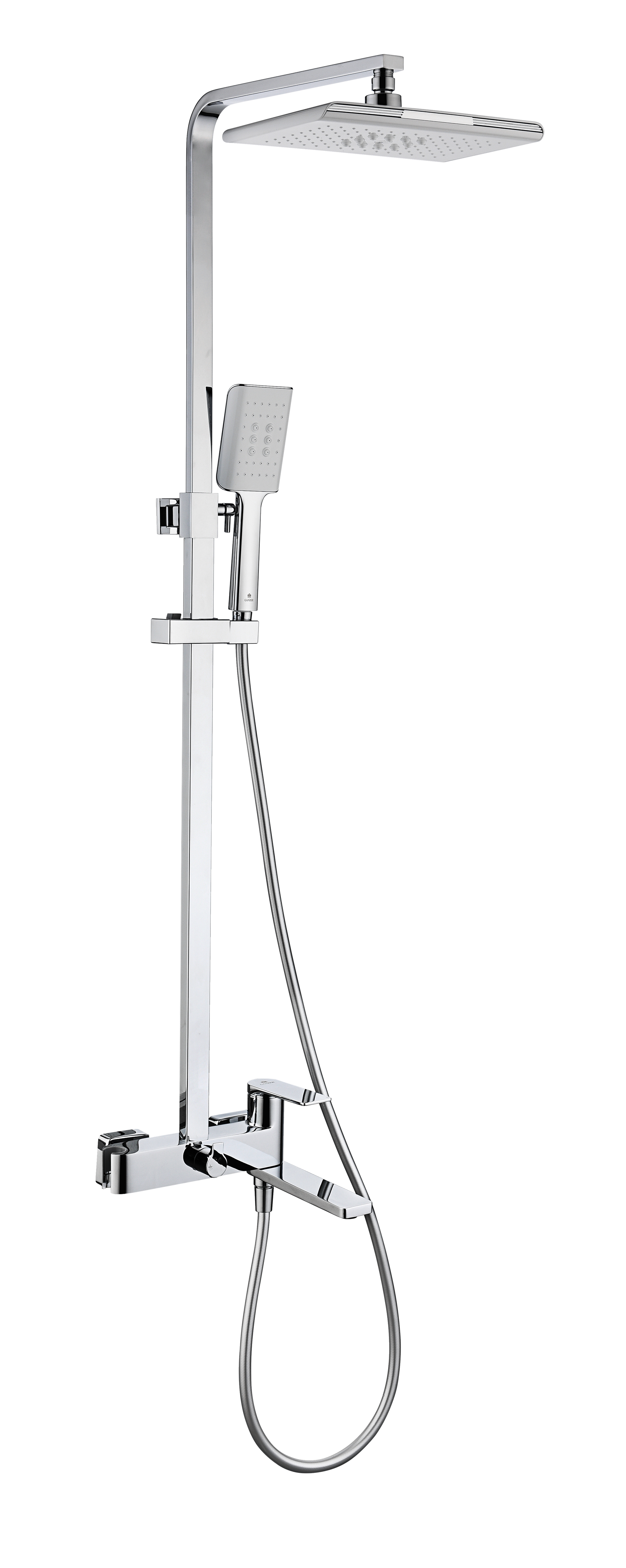 07162 Душевая система (ХРОМ) GANZER (5/1шт)