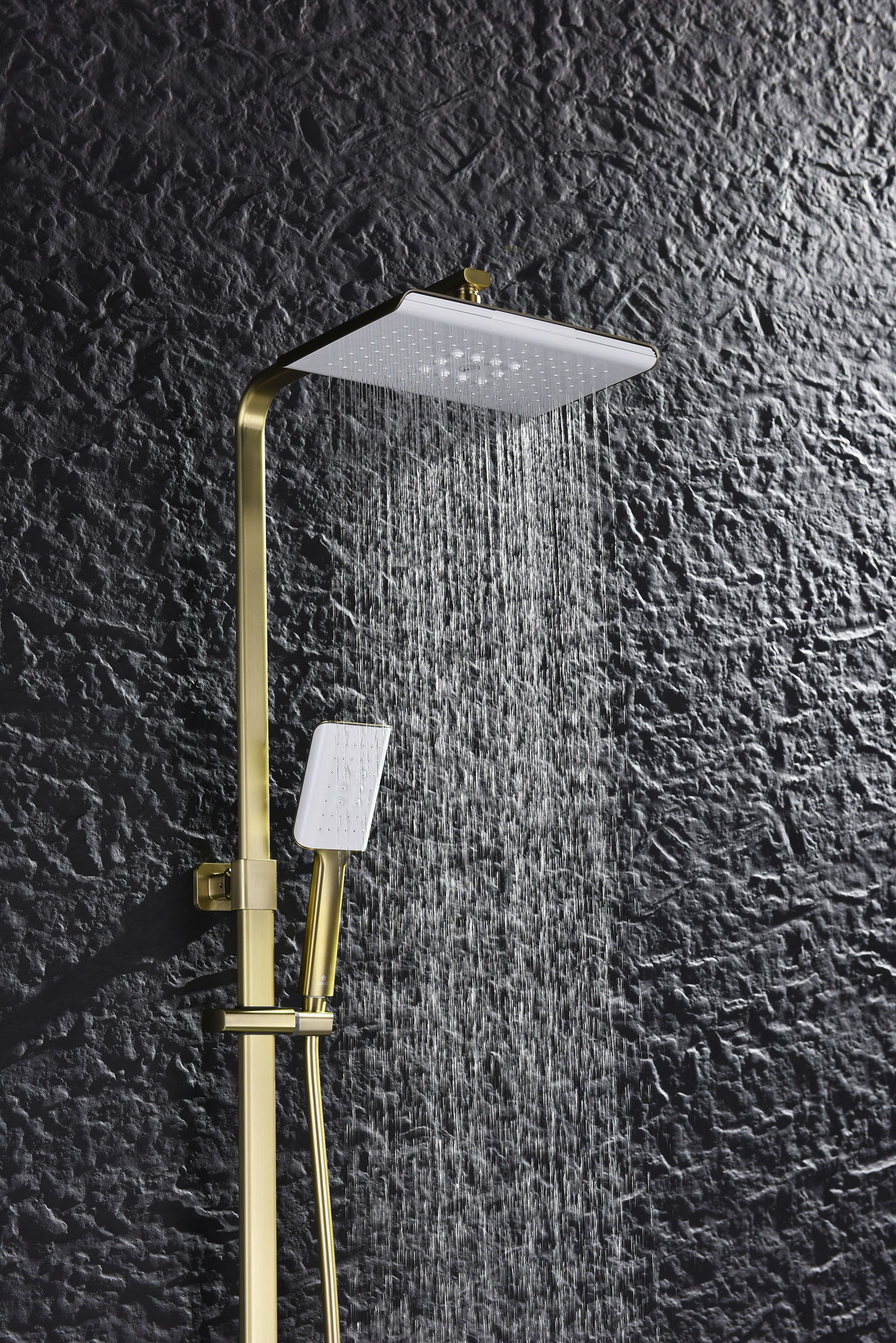 02162-S Душевая система (Мат. Золото) GANZER (5/1шт)