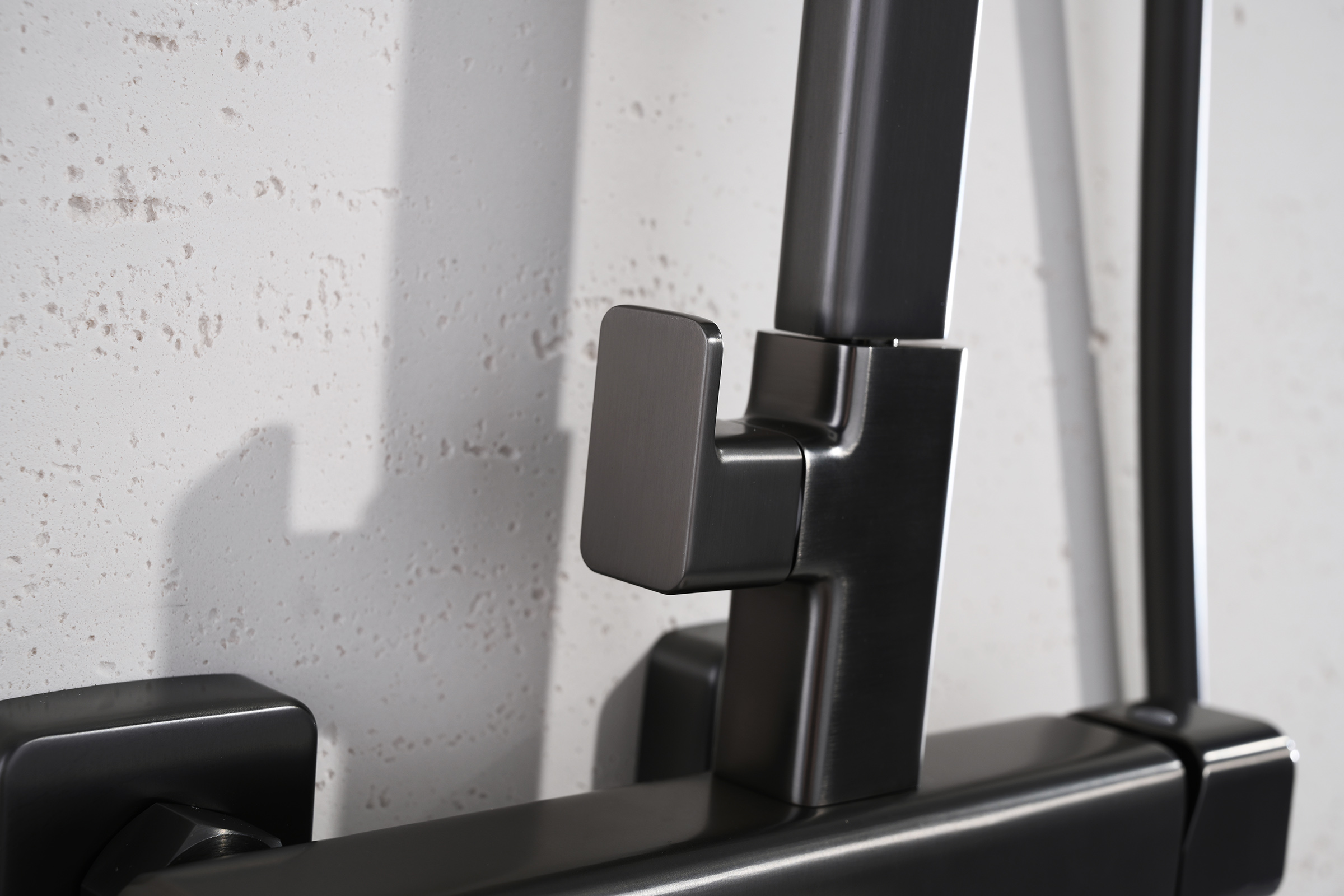 12163-Q Душевая система (ГРАФИТ) GANZER (5/1шт)