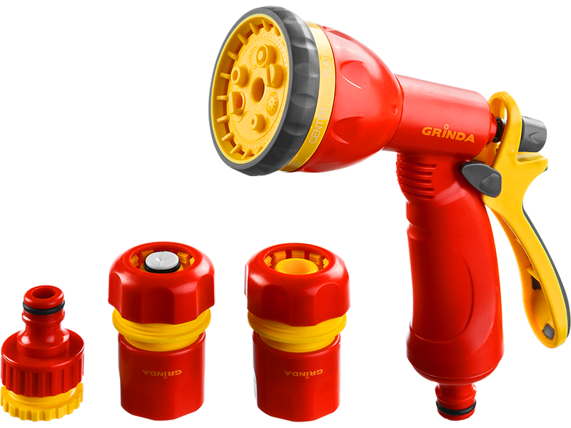 ГРИНДА Набор (пистолет, соид адап)   (12/1шт)