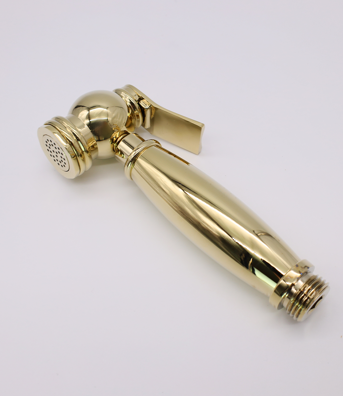 77051-E Смеситель для умыв. с гиг. под. (ЗОЛОТО)