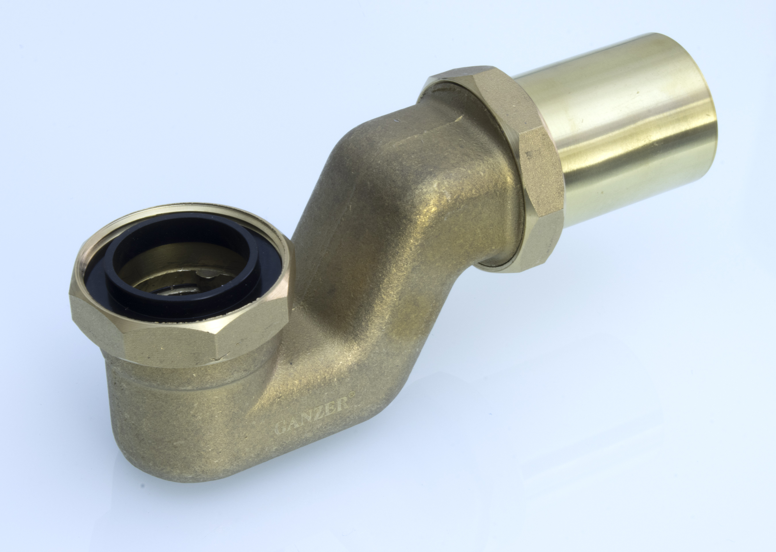 Колено квадратное 1"1/2  GANZER (30/1шт)