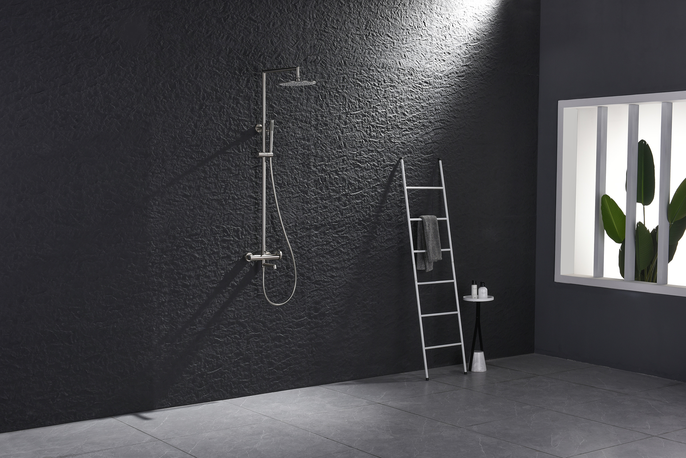 19162-G Душевая система (САТИН) GANZER (5/1шт)