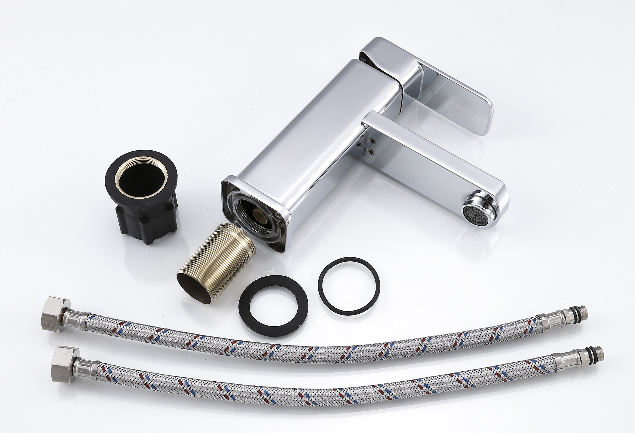 10001 Смеситель для умывальника HANSEN  (10/1шт)