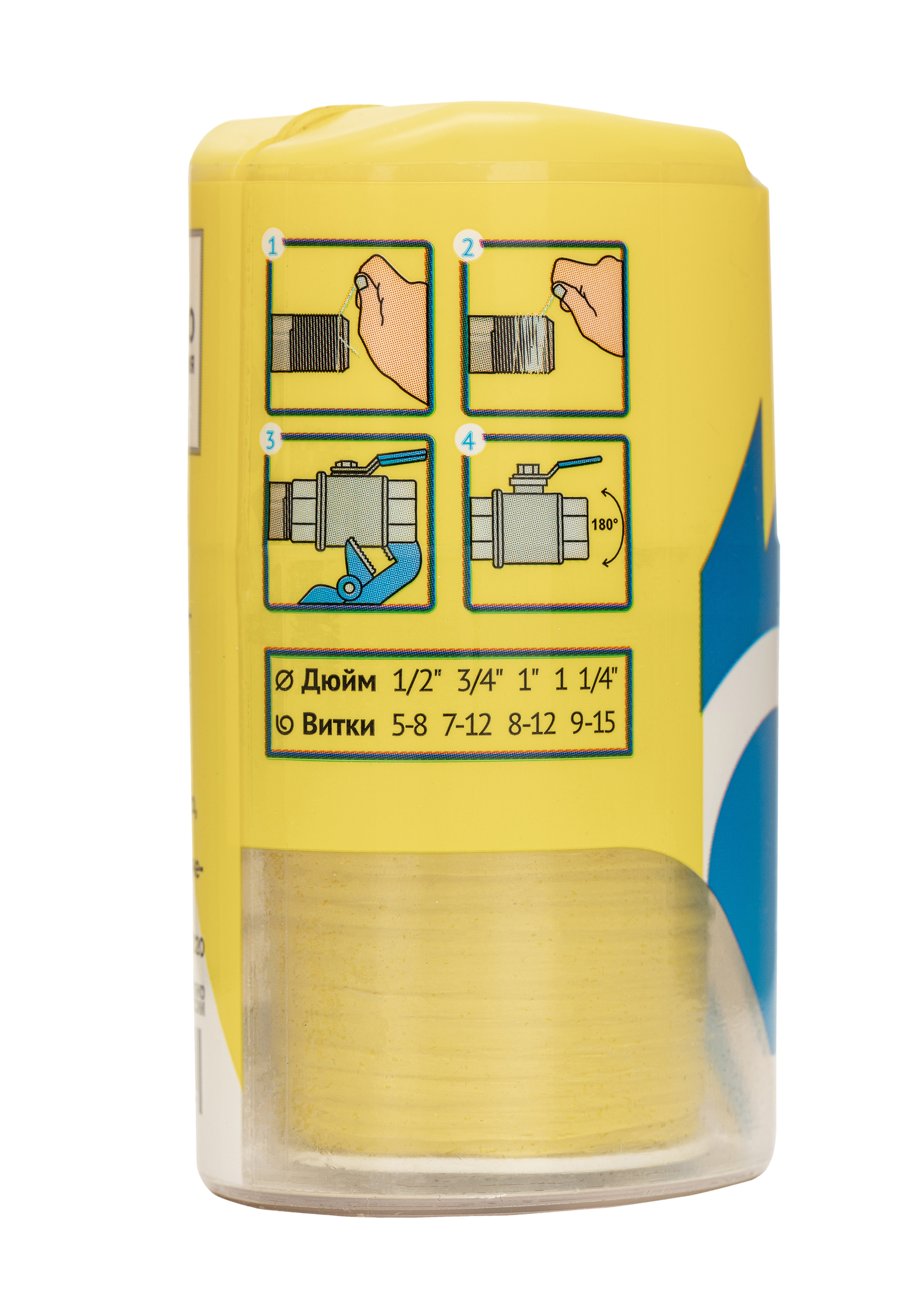 Газовая уплотнительная нить 160м GAZMASTER  (25/1шт)