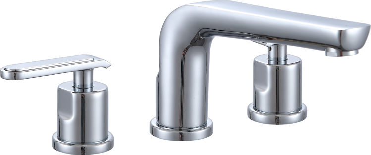 52011 Смеситель на борт раковины (3-отв) GANZER  (10/1шт) Л/К