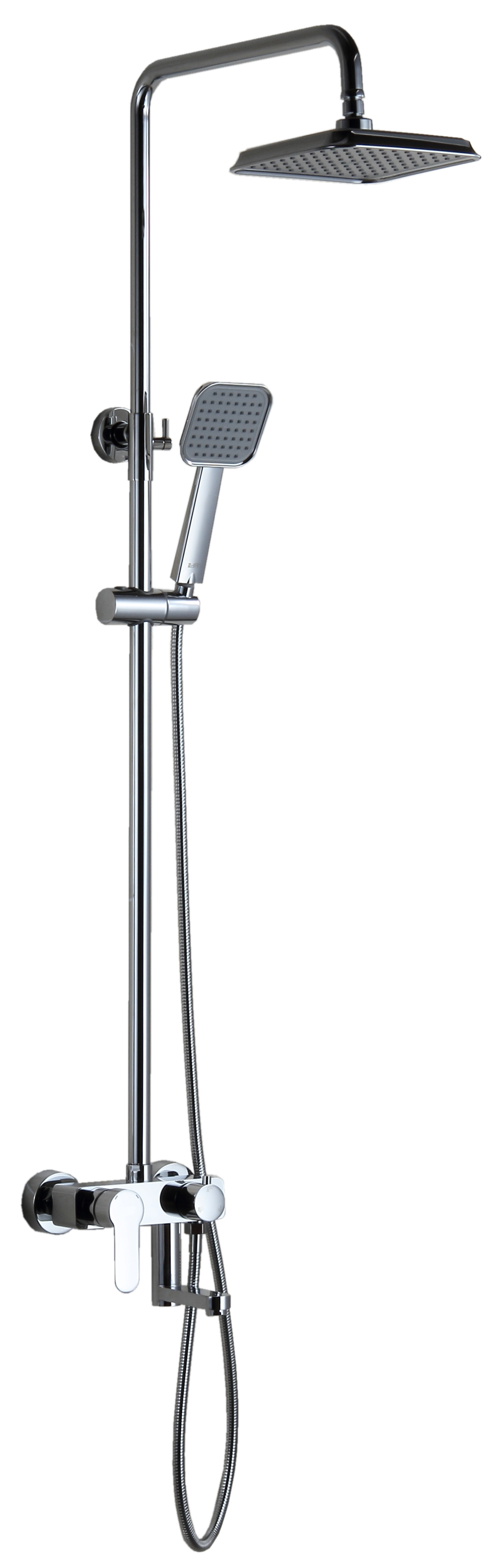 25069 Душевой релинг  GANZER  (4/1шт) Л/К