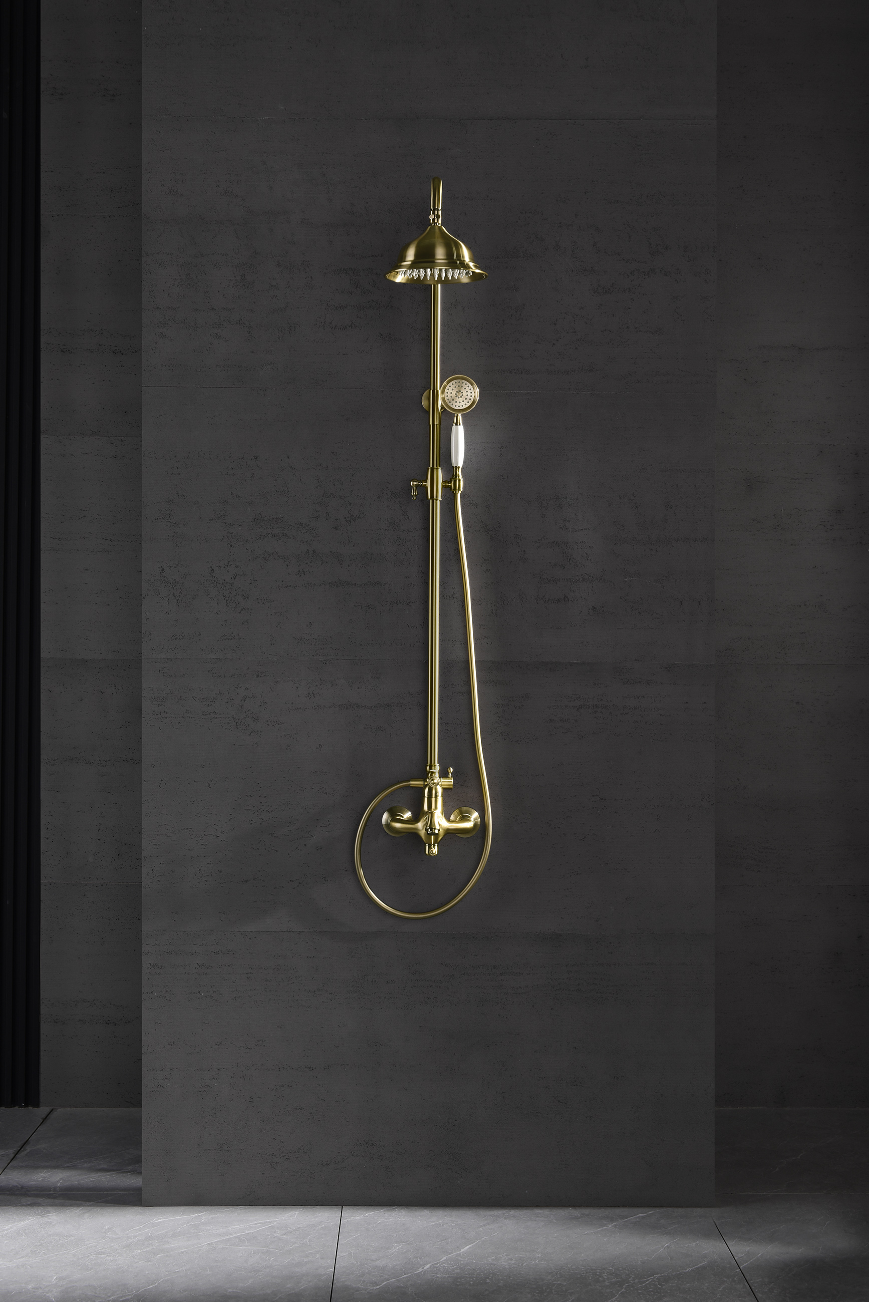 77161-D Душевая система (БРОНЗА) GANZER (4/1шт)