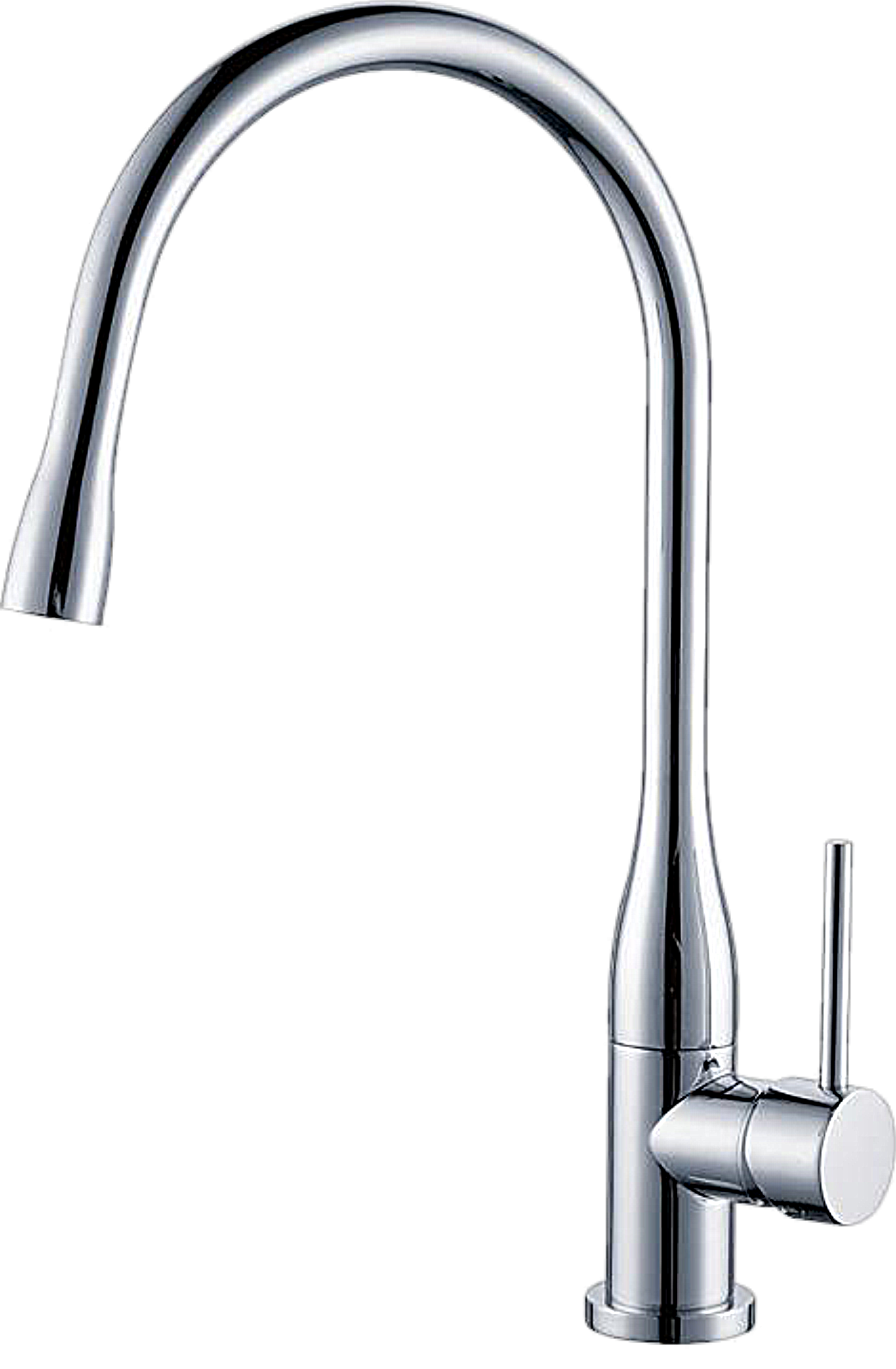 16035 Смеситель однорычажный для кухни "GANZER"  (5/1шт)