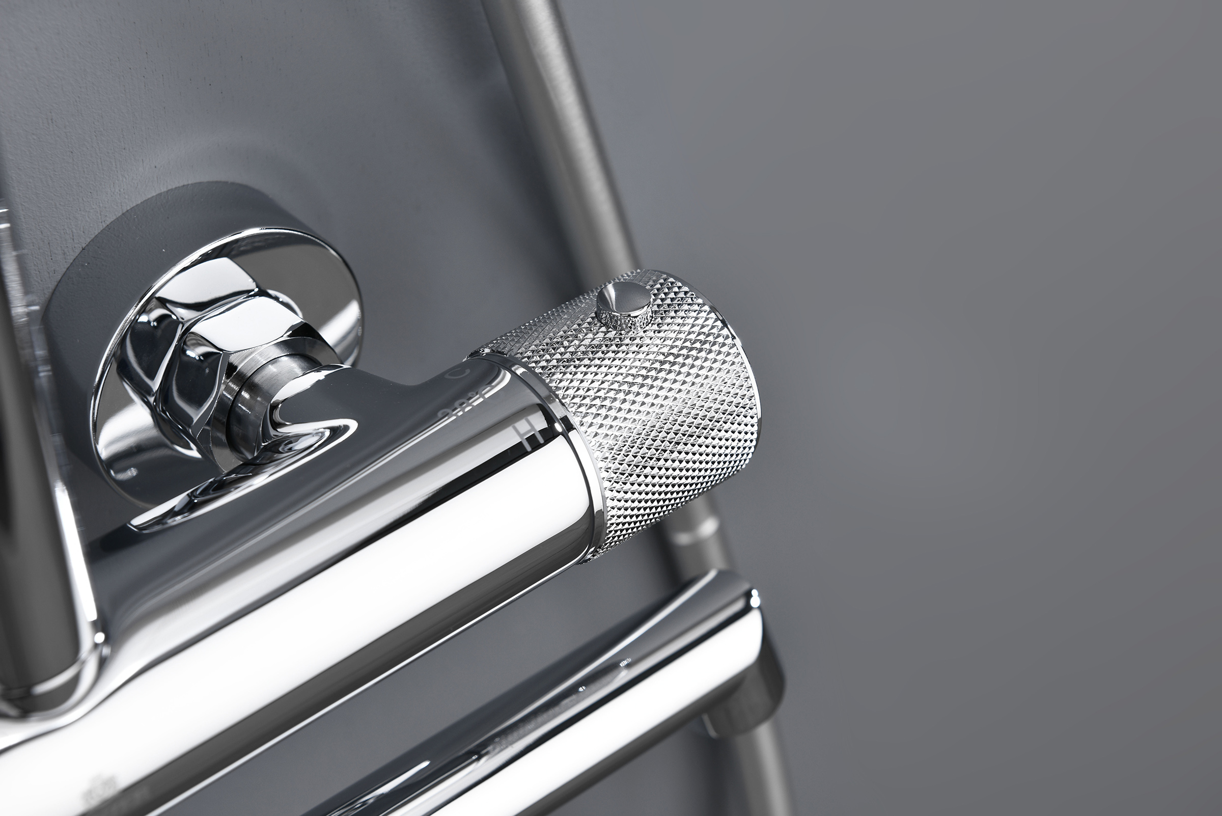 19170 Душевая система с термостатом (ХРОМ) GANZER (5/1шт)