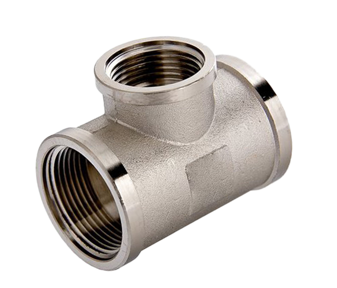 НИКЕЛЬ Тройник 1"г х 1"г х 1"г  ViEiR  (50/5шт)
