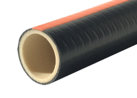 Шланг полив. (МЕЛИССА) 1/2*25м (12,5мм) (черный с кр. пол.) 3-слоя  (104/1шт)