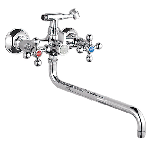 2761 Смеситель для ванны (2х ручный) РОТАТО (10/1шт)