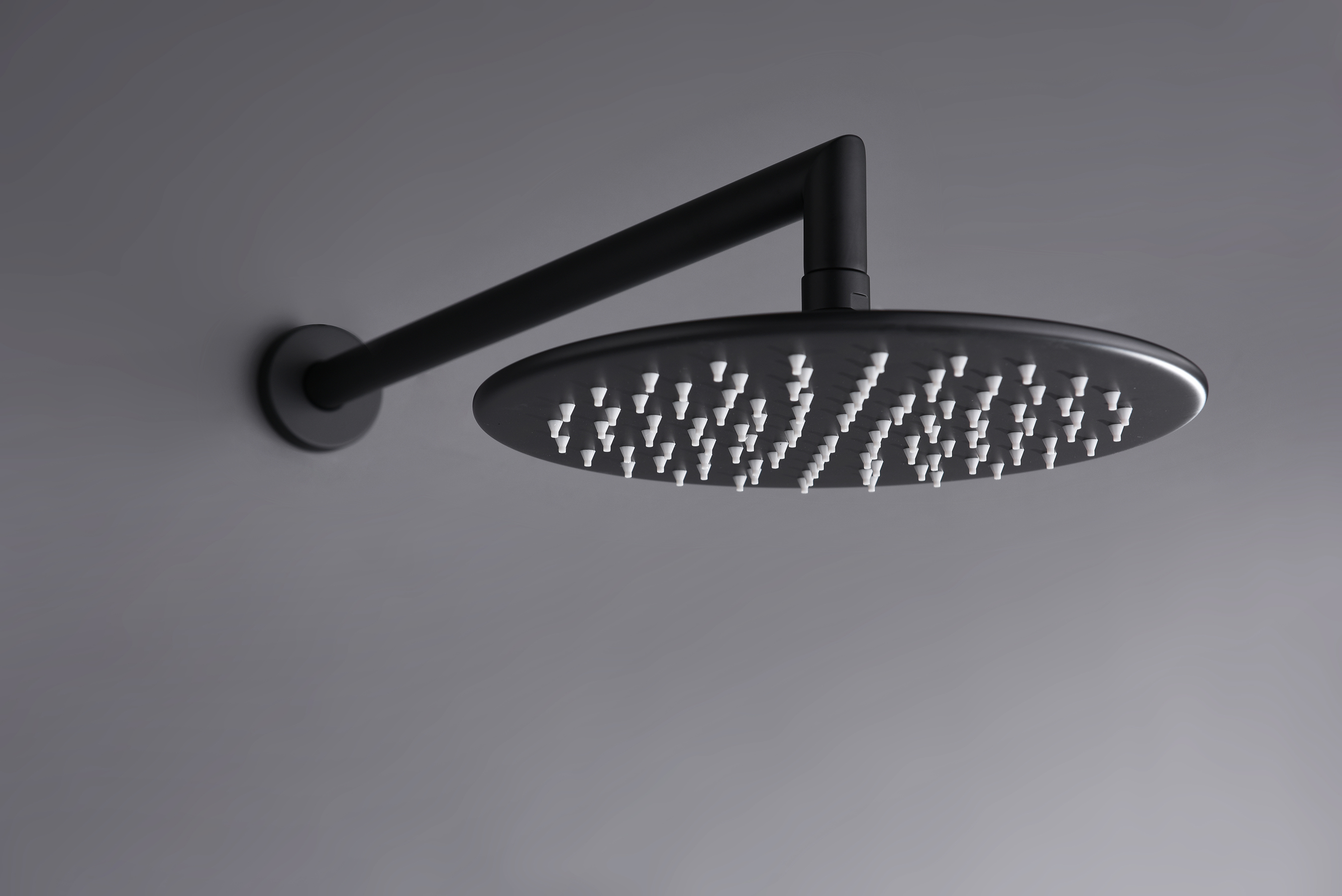 19165-C Смеситель встраиваемый для душа с 3-функ. (ЧЕРНЫЙ) GANZER (6/1шт)