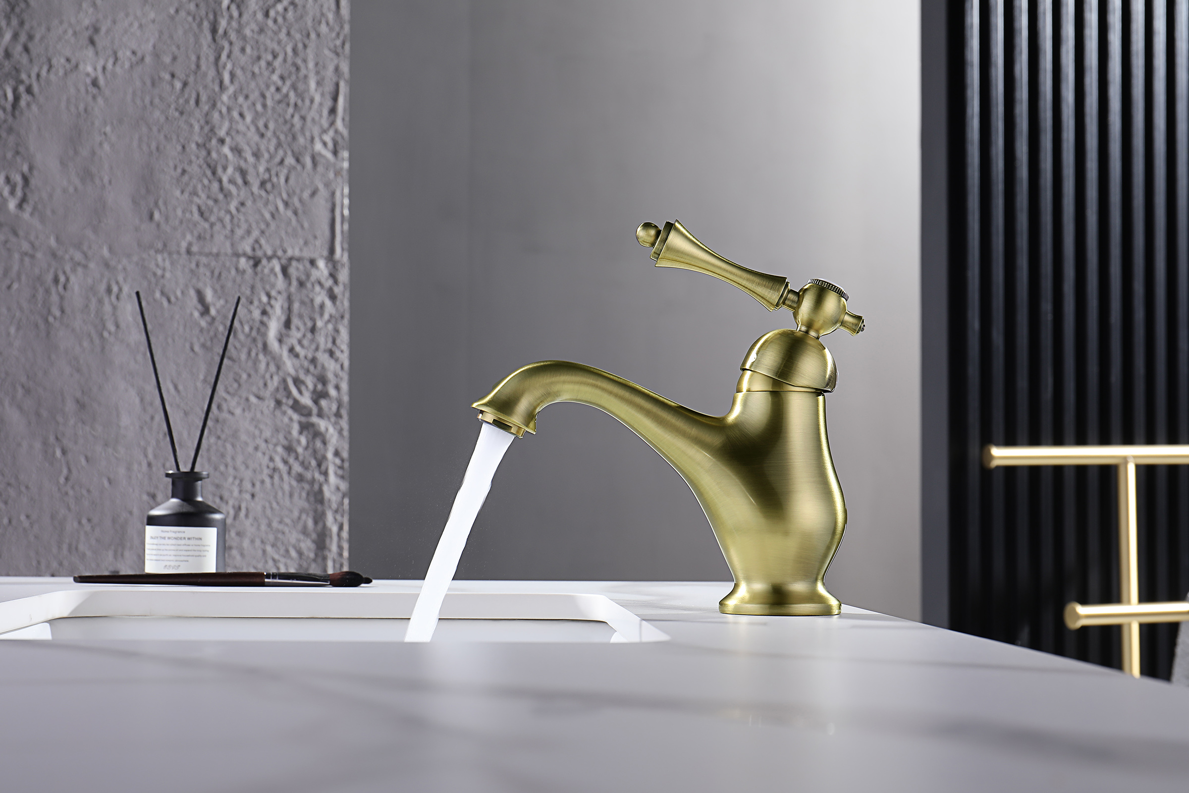 77111-D Смеситель для умыв. (БРОНЗА)  GANZER  (10/1шт)