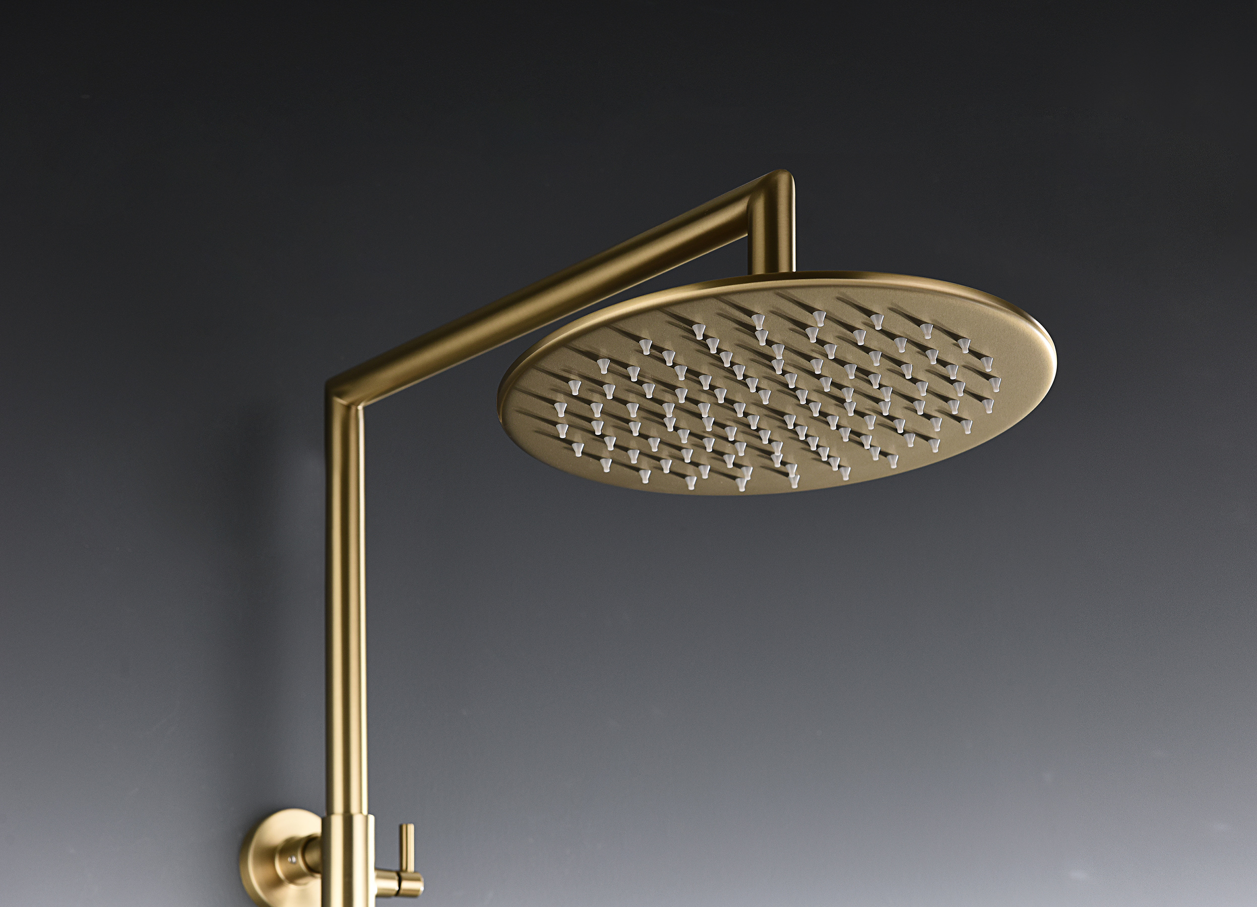 19160-S Душевая система без излива (Мат. Золото) GANZER (5/1шт)