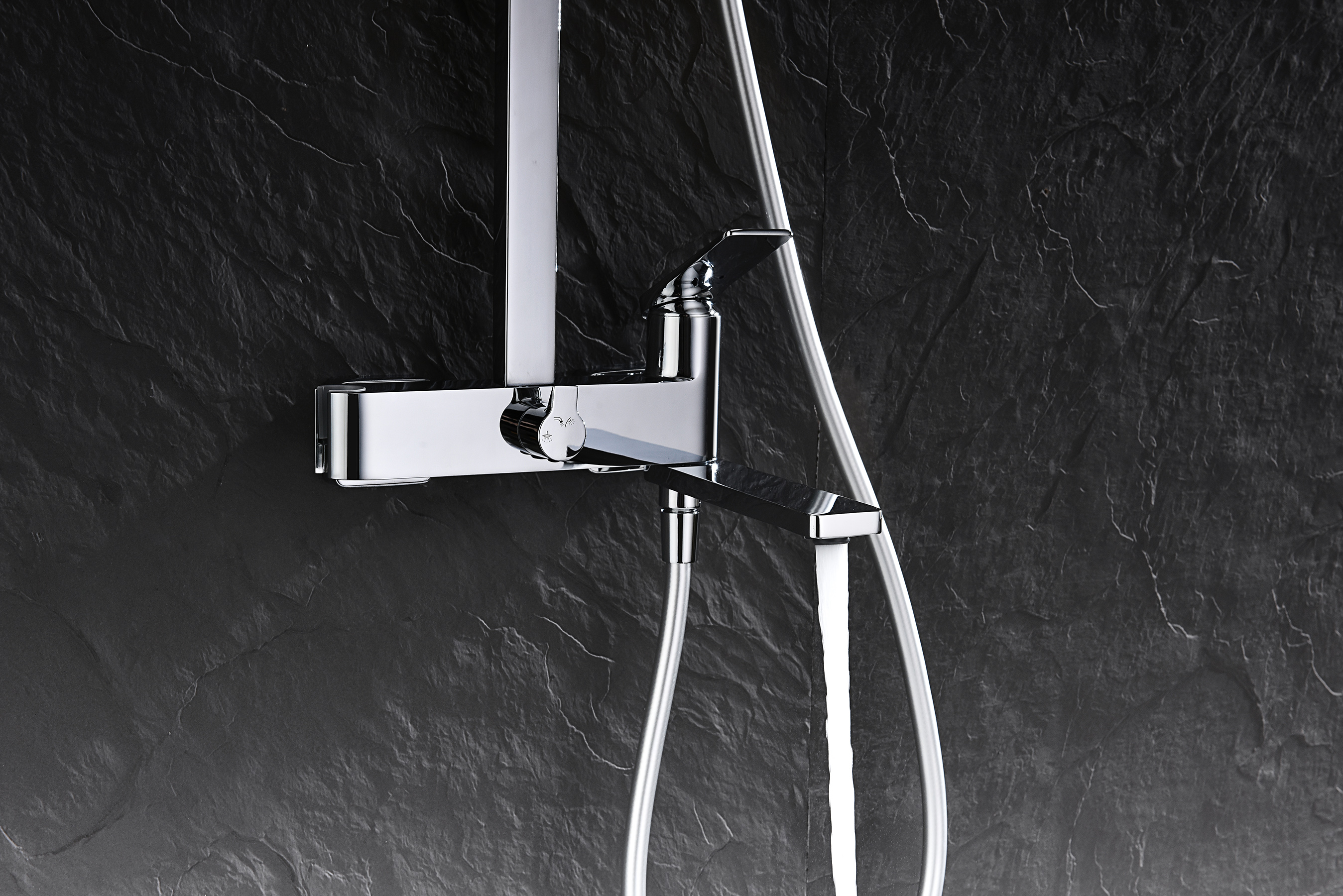 07162 Душевая система (ХРОМ) GANZER (5/1шт)