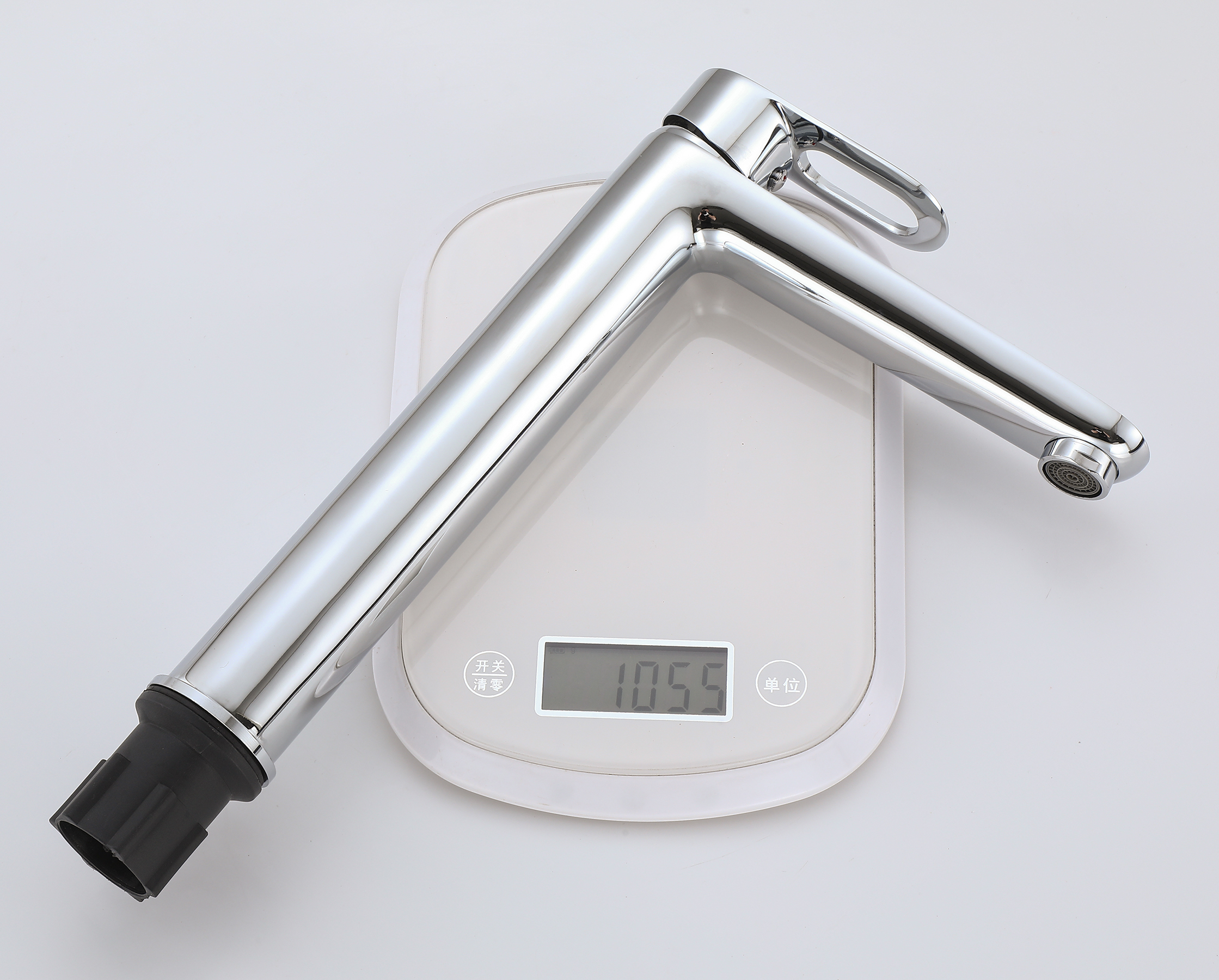 11018 Смеситель од. для раковины-чаши (ХРОМ) HANSEN (10/1шт)