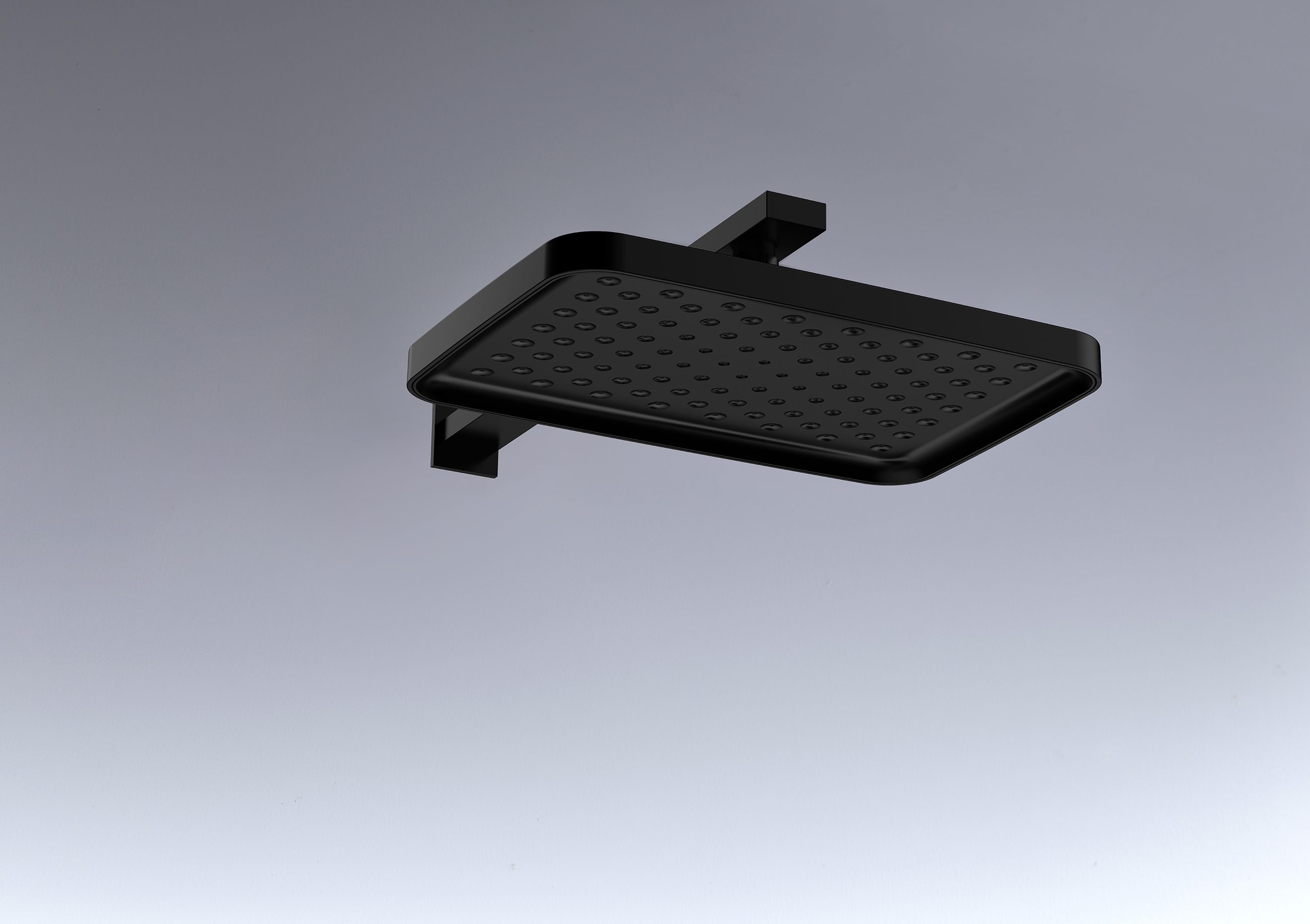 05165-C Смеситель встраиваемый для душа с 3-функ. (ЧЕРНЫЙ) GANZER (6/1шт)