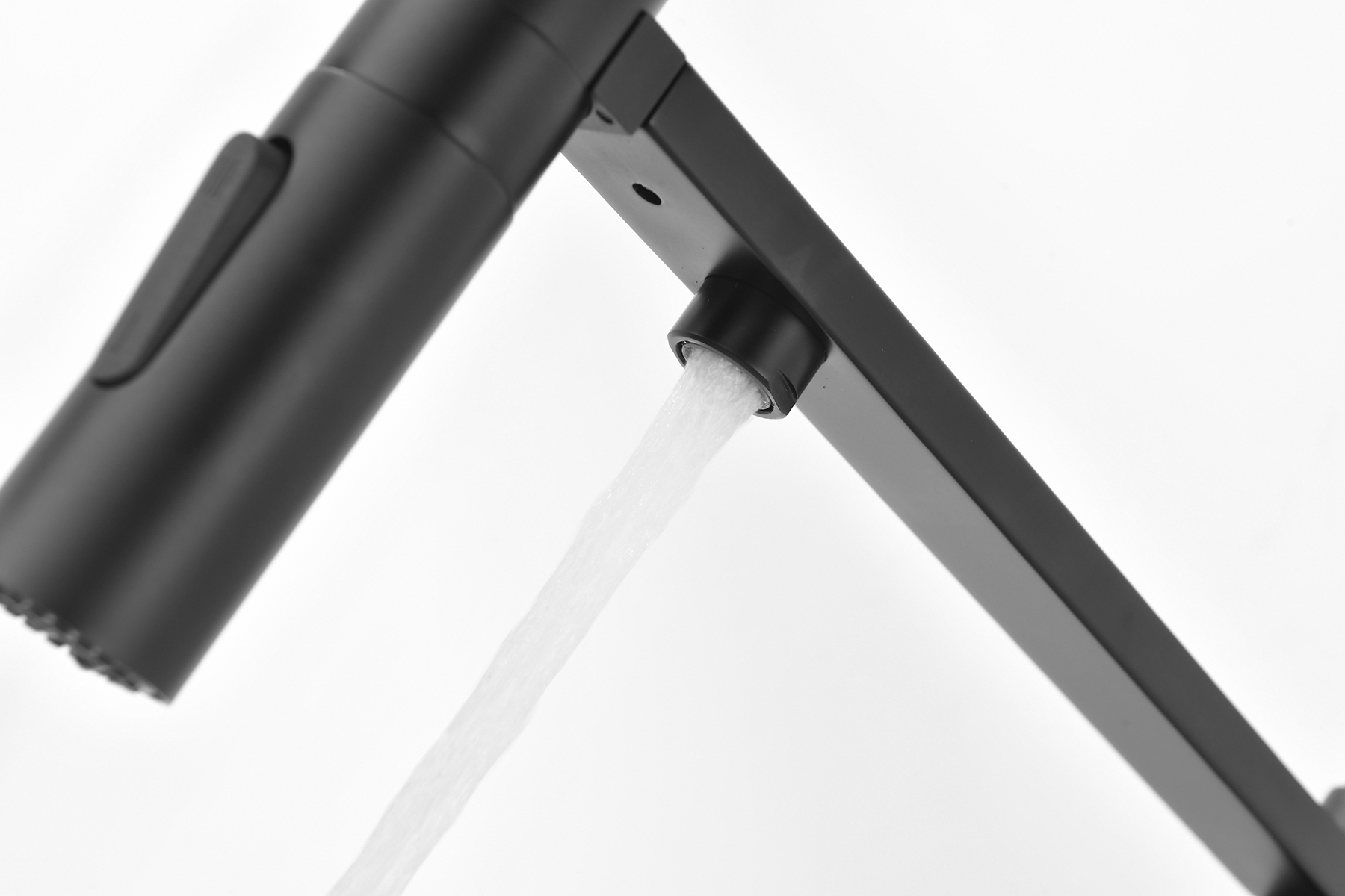 19127-C Смес. для кухни с гиб МАГ. изл. и под. фильт. (ЧЕР.+ЧЕР.) GANZER (10/1шт)