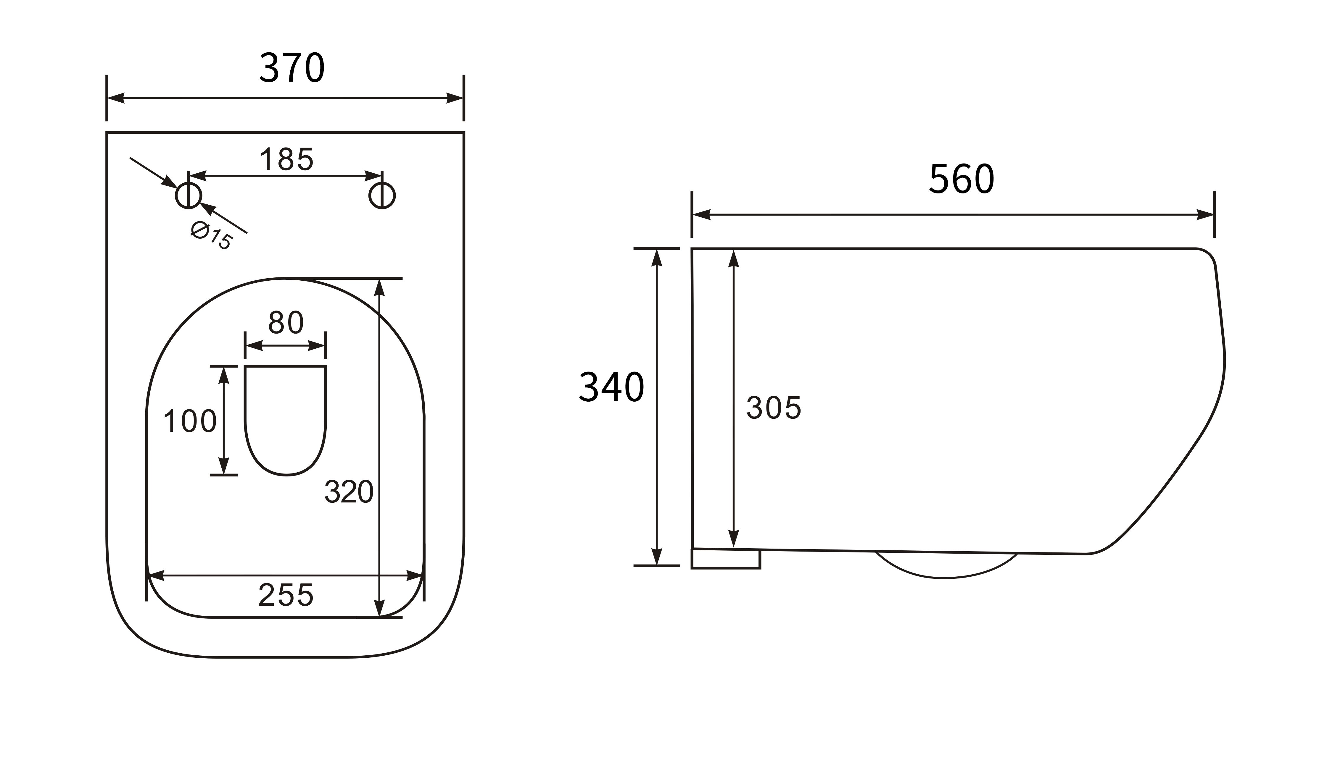 Унитаз подвесной ТОРНАДО, круглый (БЕЛЫЙ)  GANZER