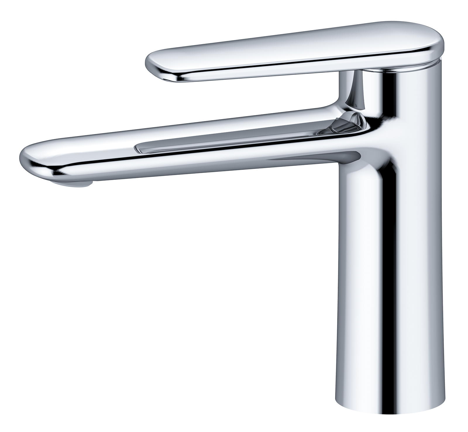 02111 Смеситель од. для раковины (ХРОМ) GANZER (10/1шт)