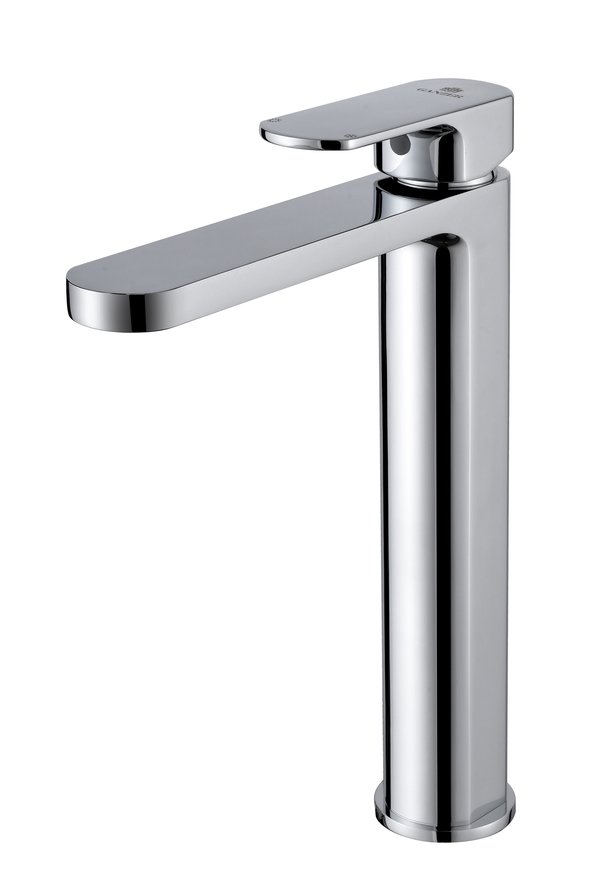 06112 Смеситель од. для раковины-чаши (ХРОМ) GANZER (10/1шт)